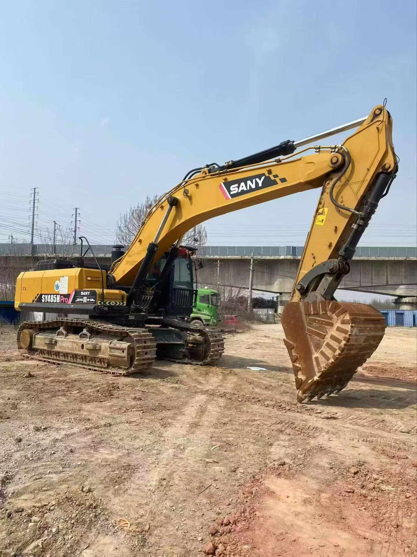 Buy Sany SY485H Used Excavator / 6