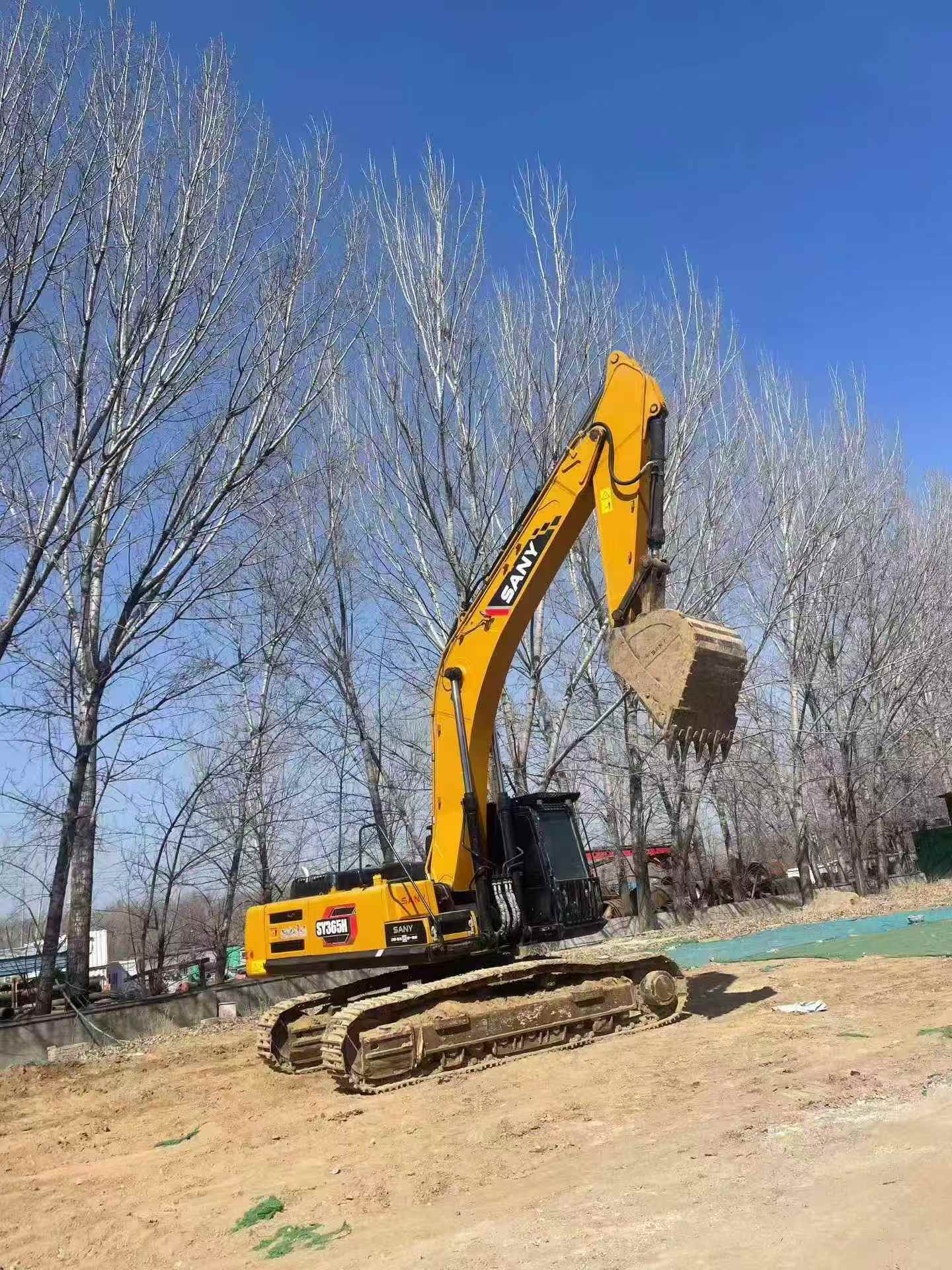 Buy Sany SY365C-8 Used Excavator / 4