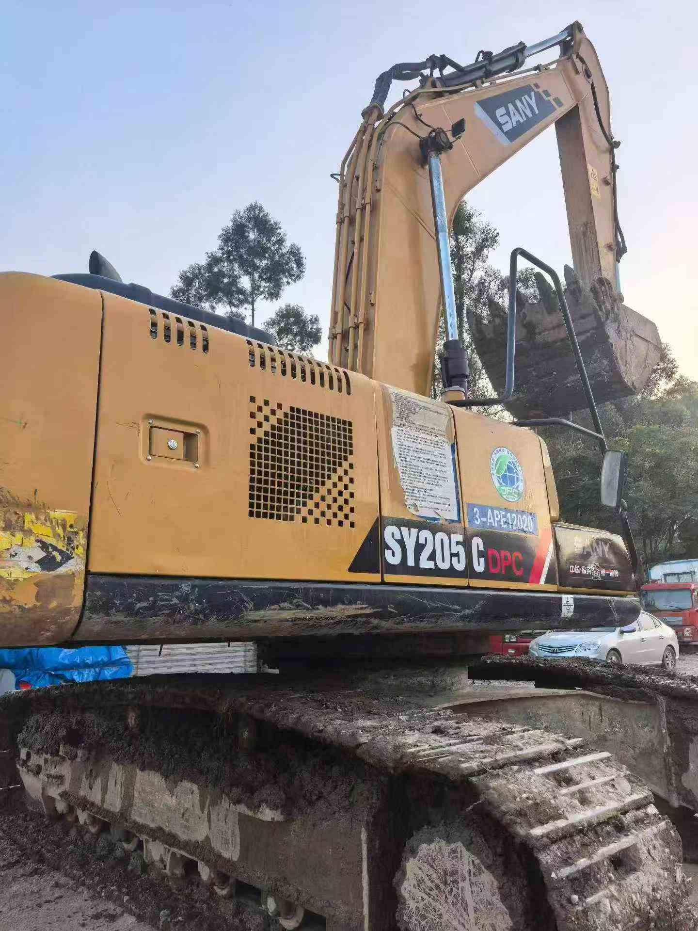 Buy Sany SY205C Used Excavator / 6