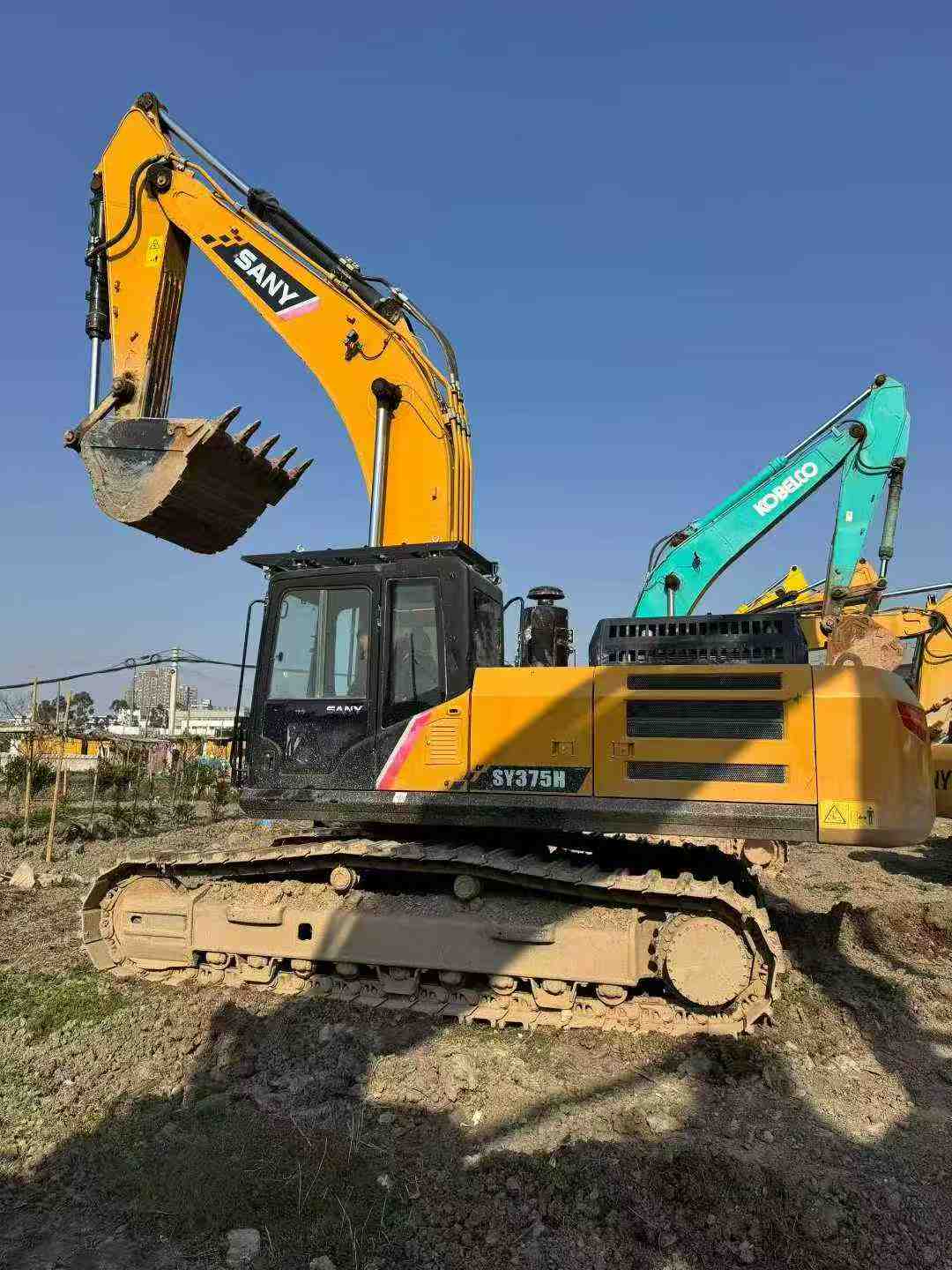 Buy Sany SY375H Used Excavator / 3