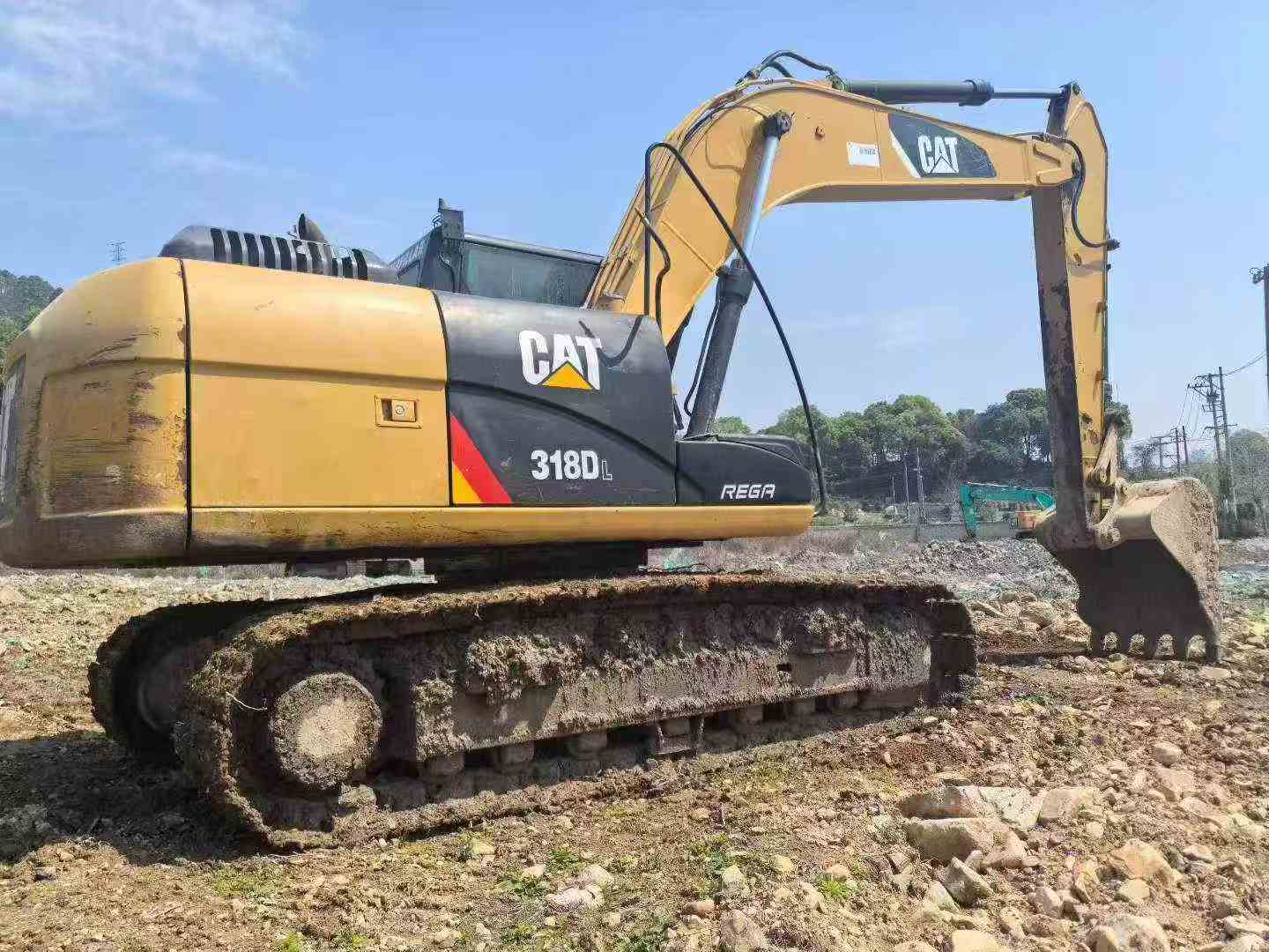 Buy Caterpillar M318 Used Excavator / 8
