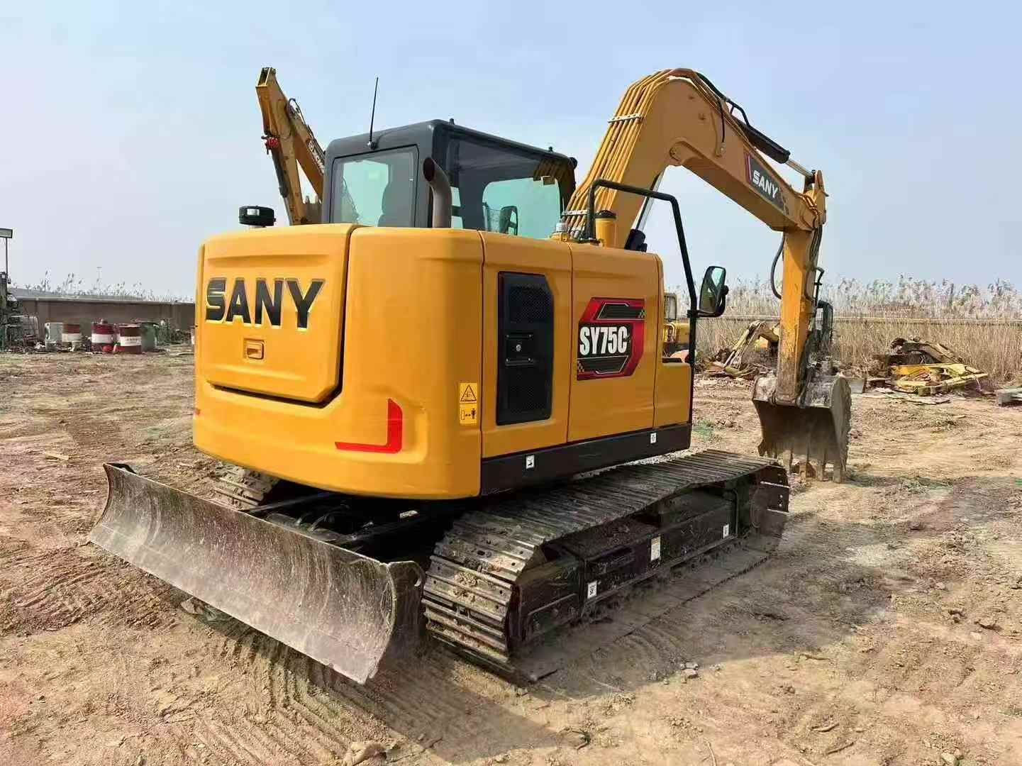 Buy Sany SY75 Used Excavator / 8