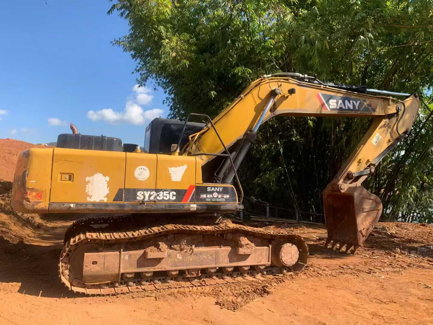 Buy Sany SY215C Used Excavator / 9