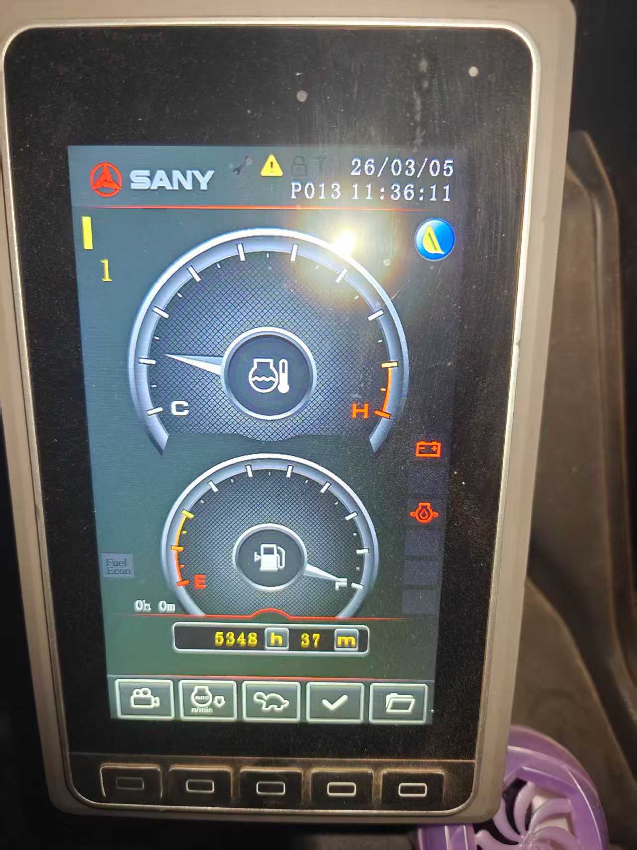 Buy Sany SY375H Used Excavator / 4