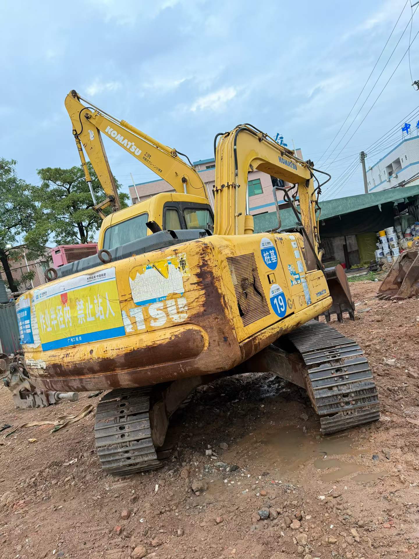 Buy Komatsu PC100-6 Used Excavator / 3