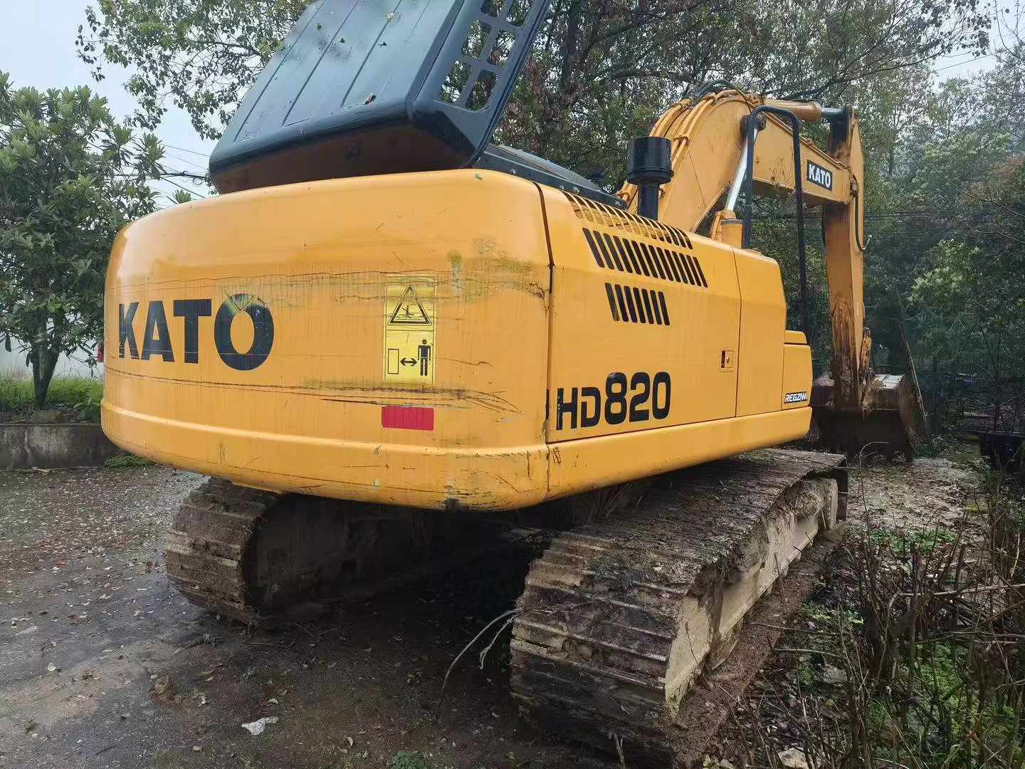 Buy Kato HD820 Used Excavator / 8