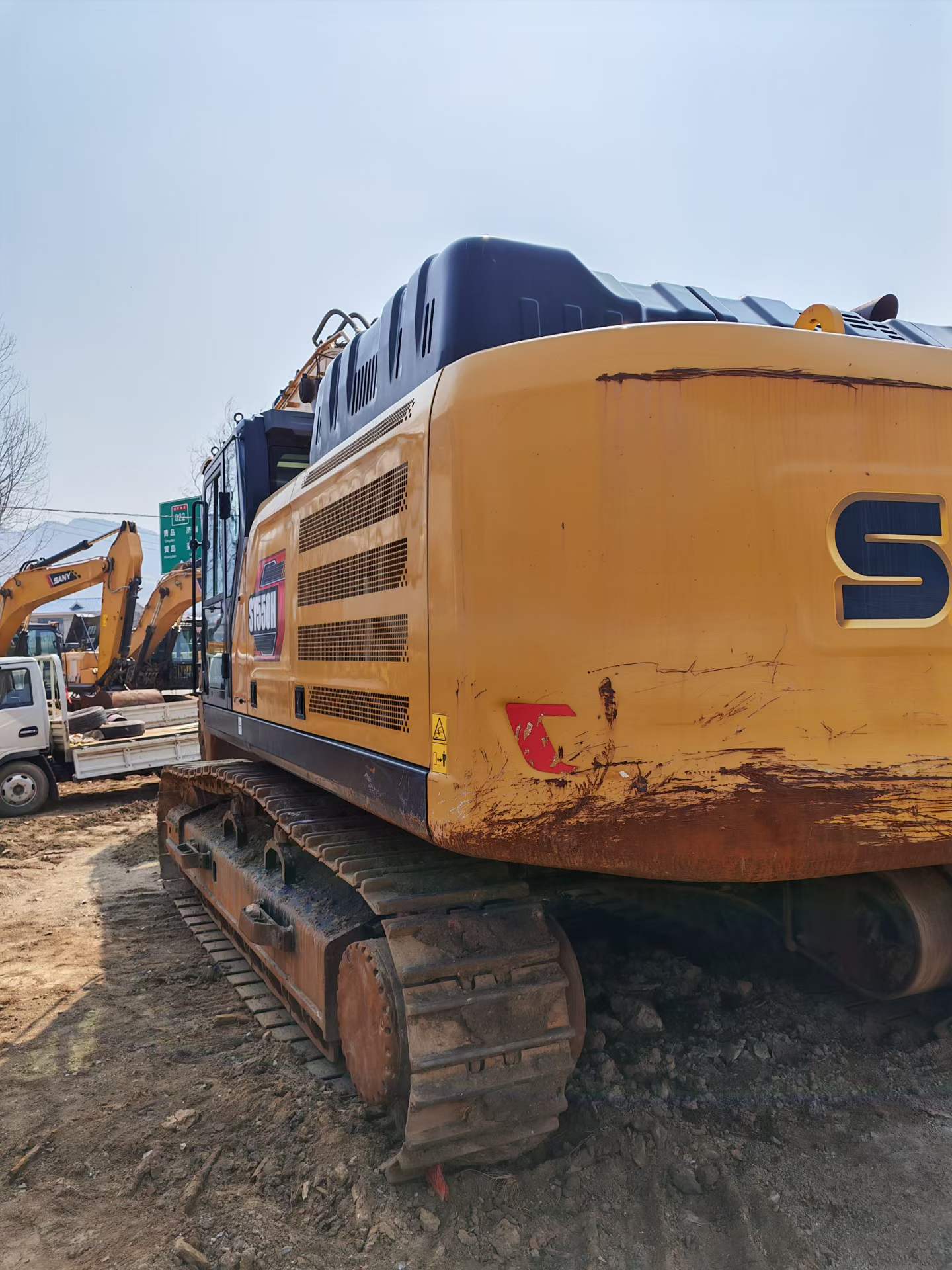 Buy Sany SY550H Used Excavator / 9
