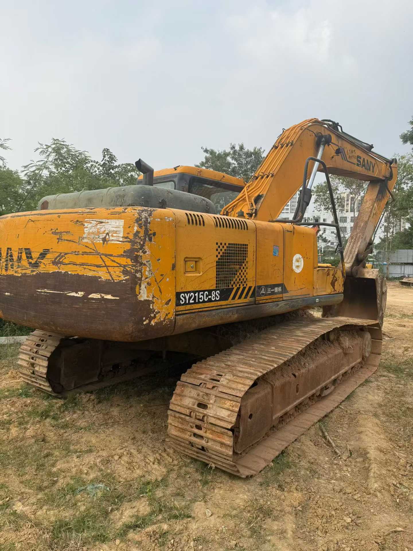 Buy Sany SY215C Used Excavator / 3