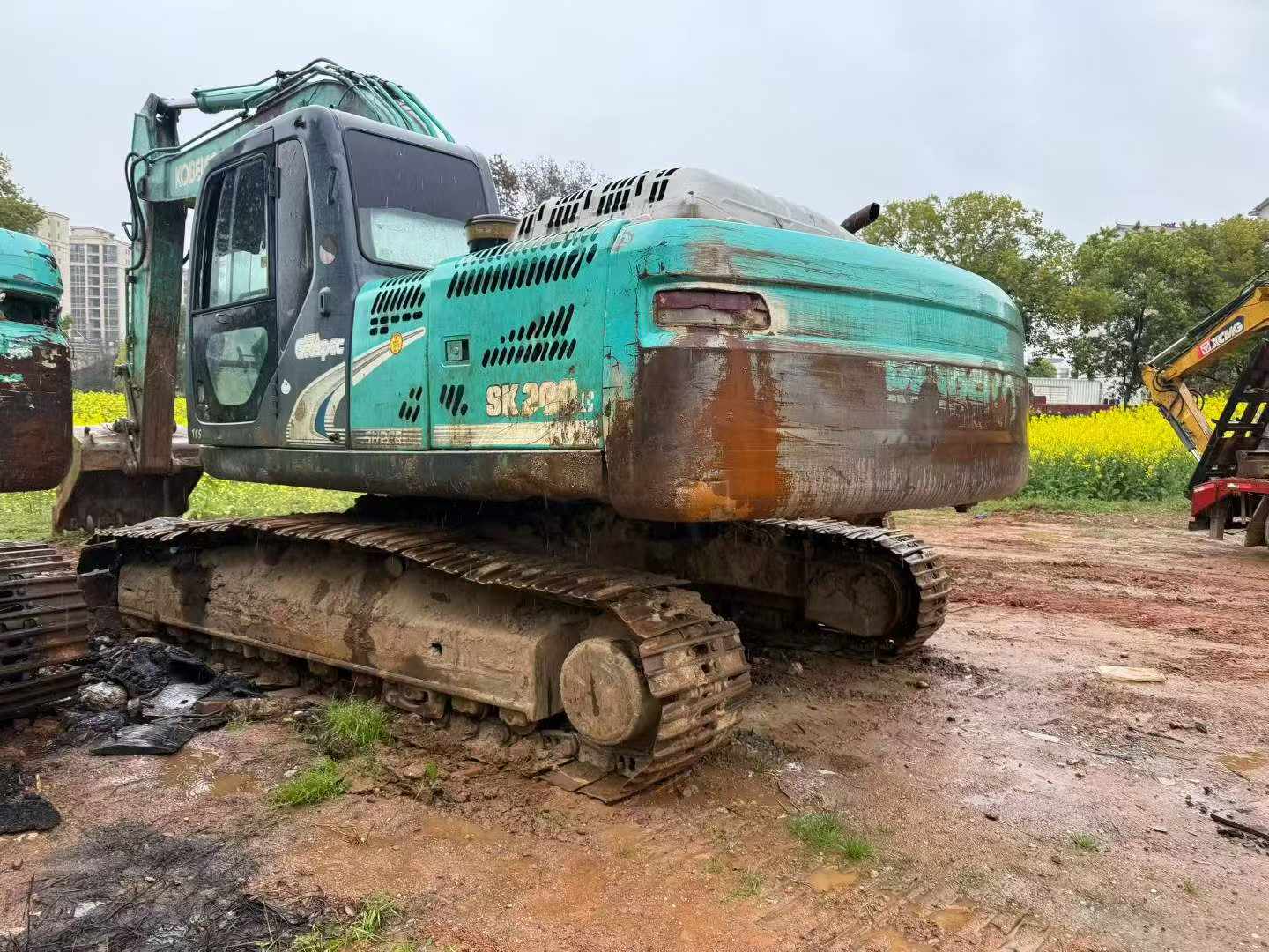 Buy Kobelco SK260 Used Excavator / 7