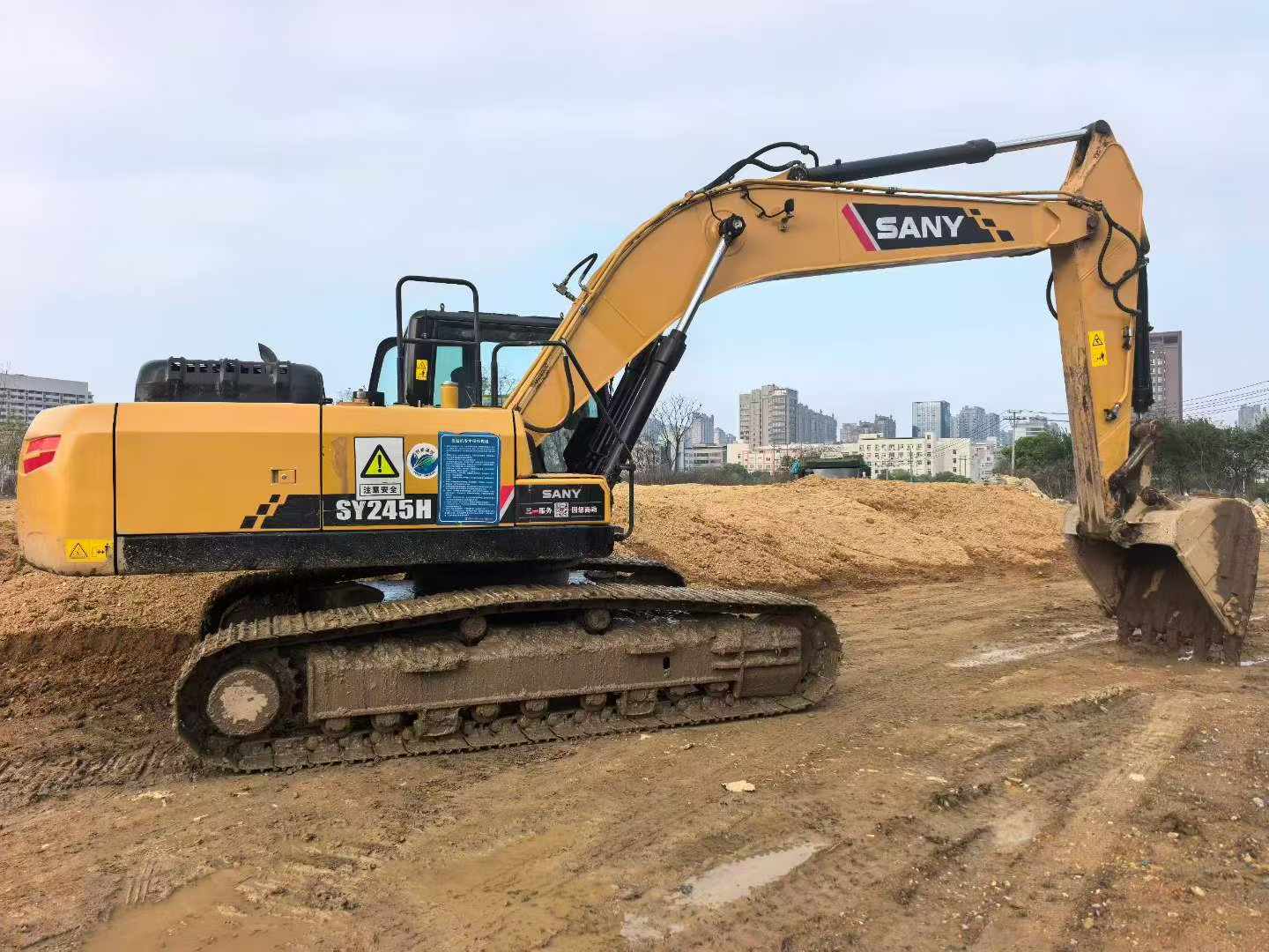 Buy Sany SY245H Used Excavator / 9