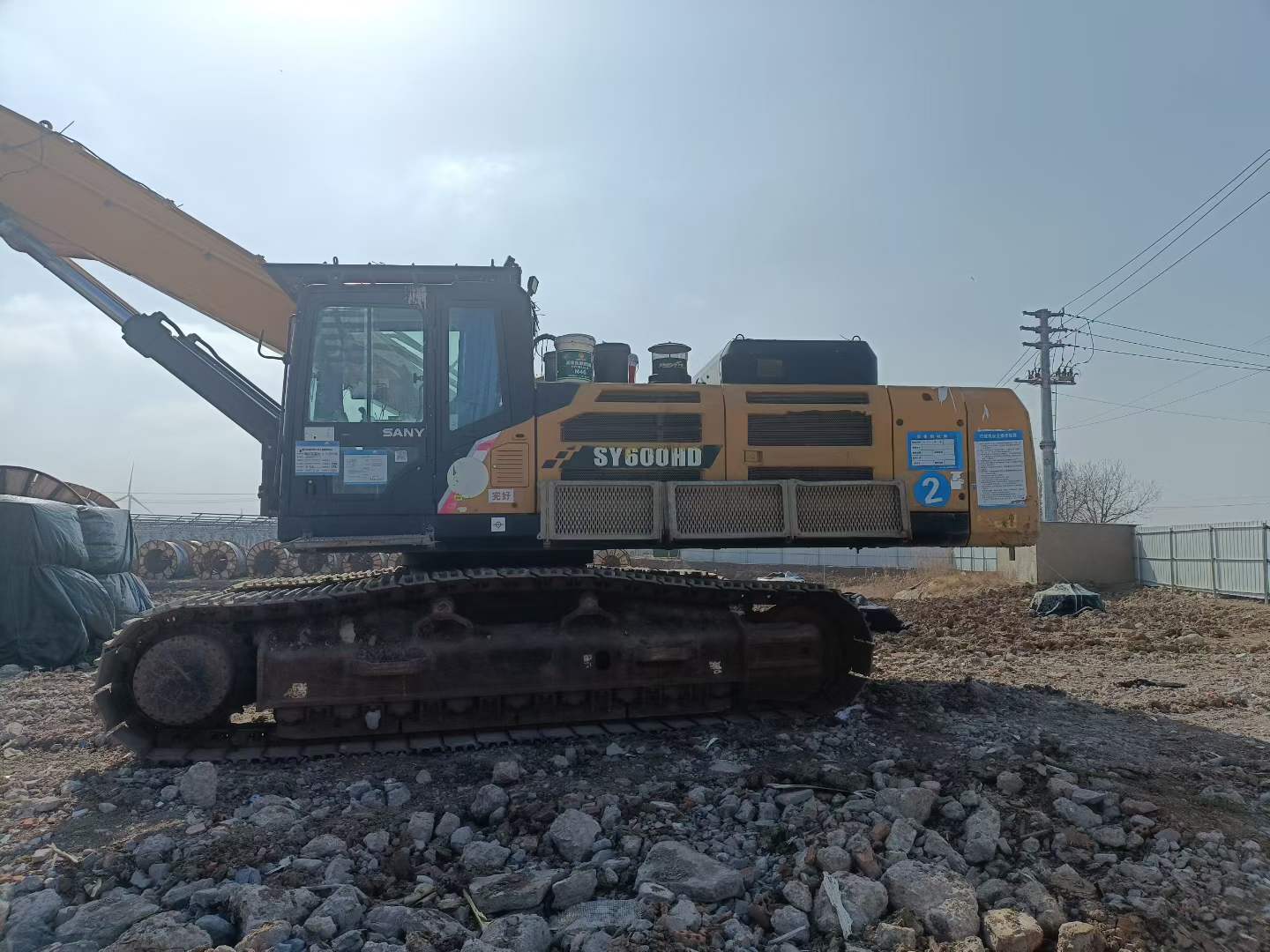 Buy Sany SY600HB Used Excavator / 4