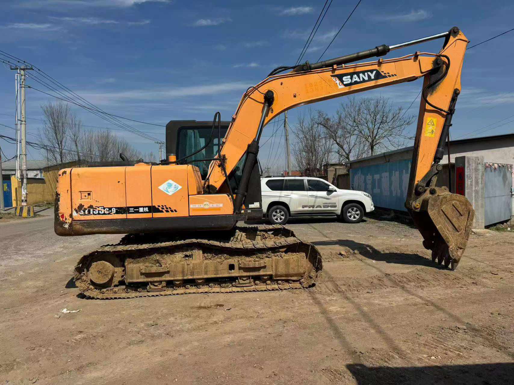Buy Sany SY135 Used Excavator / 2