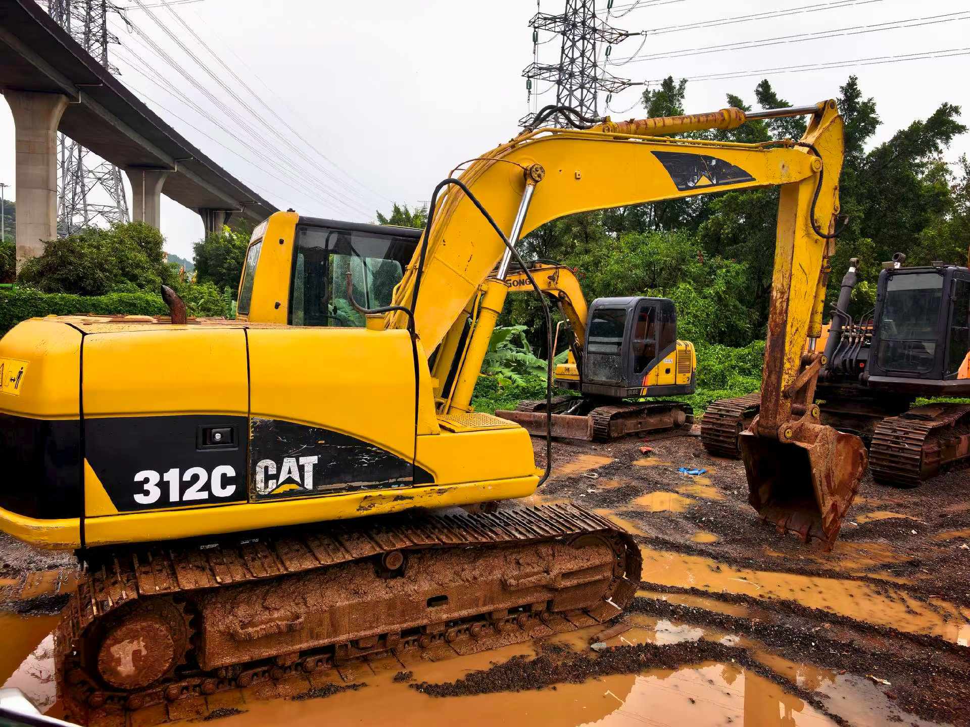 Buy Caterpillar 312C Used Excavator / 4