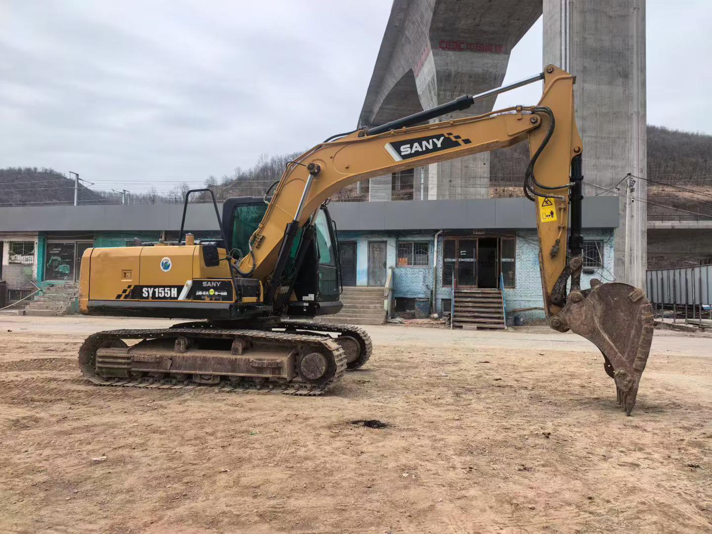 Buy Sany SY155C Used Excavator / 5