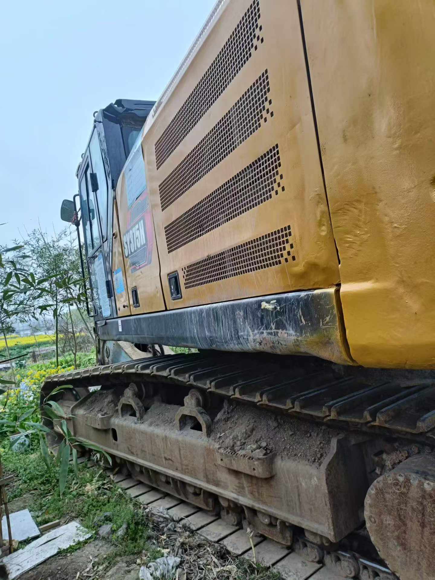 Buy Sany SY375H Used Excavator / 3