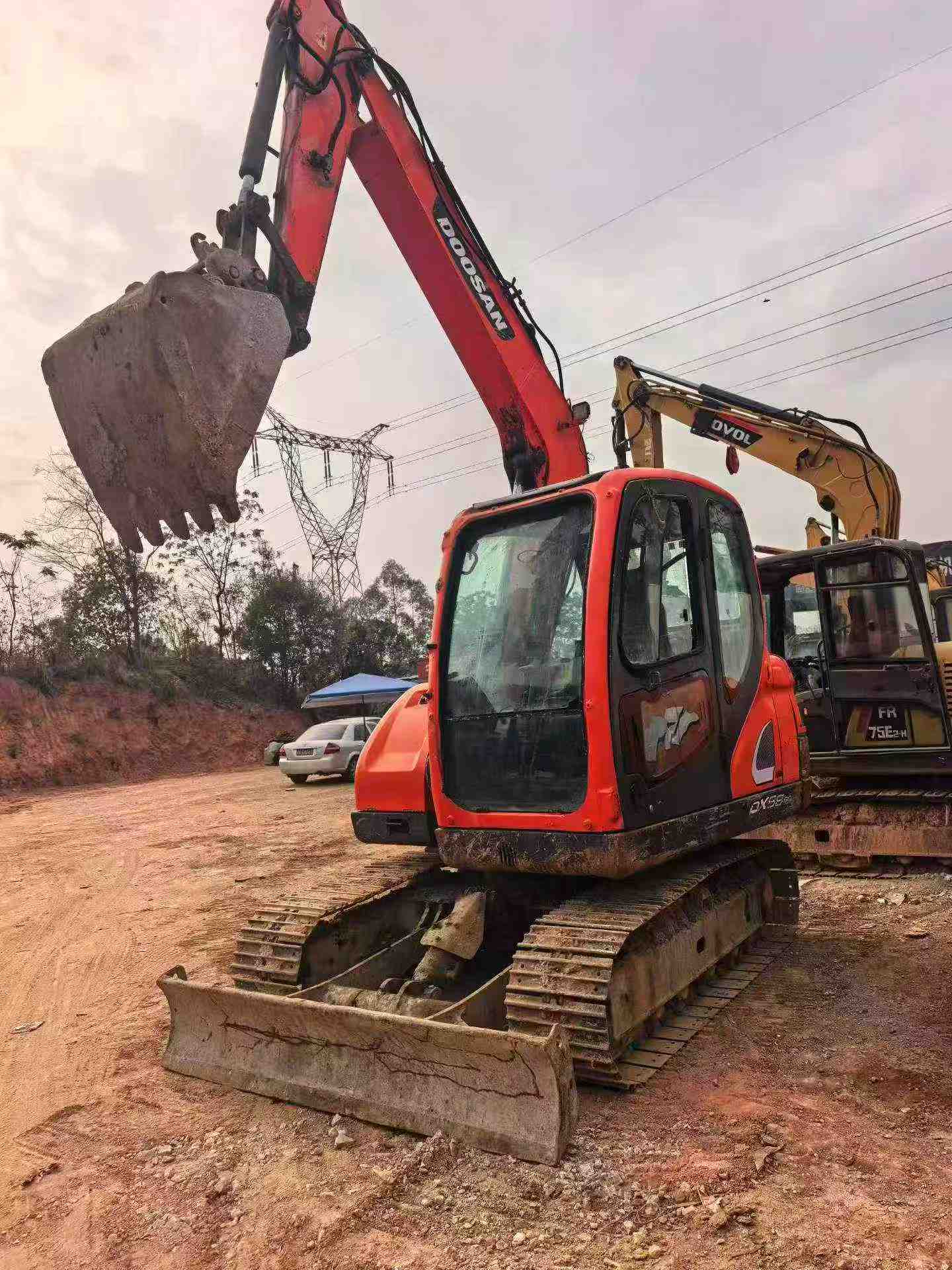 Buy Doosan DX75 Used Excavator / 3