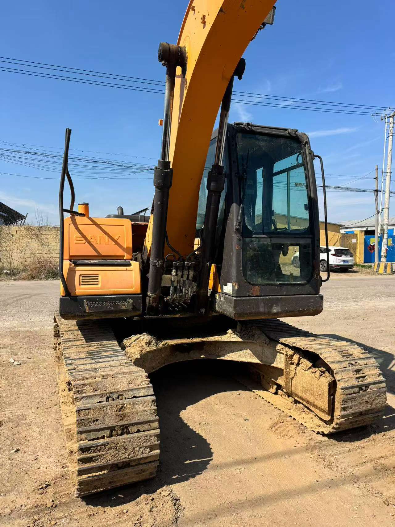 Buy Sany SY135 Used Excavator / 3