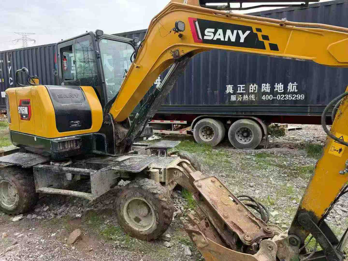 Buy Sany SY65C Used Excavator / 3