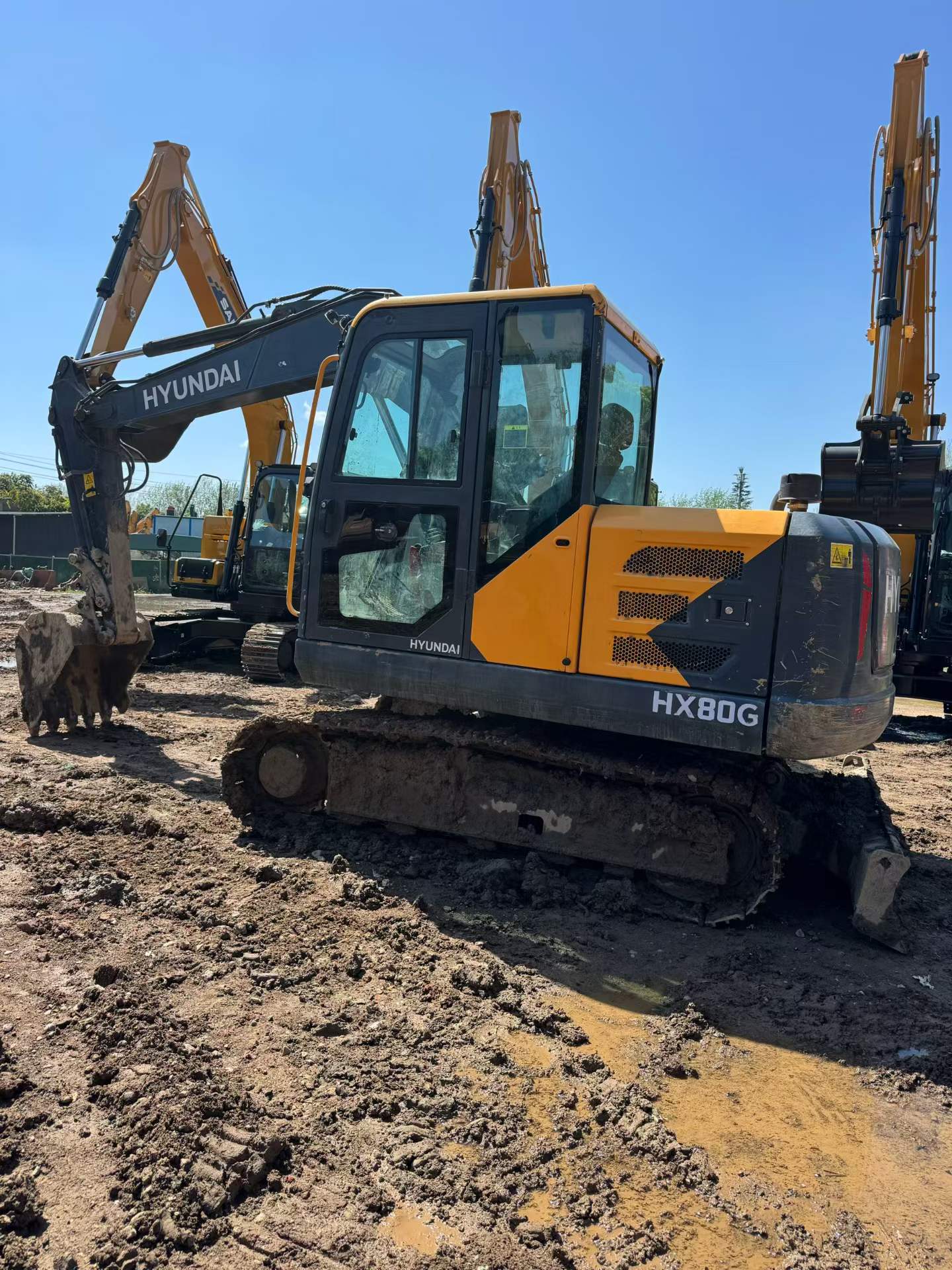 Buy Hyundai R80G Used Excavator / 2