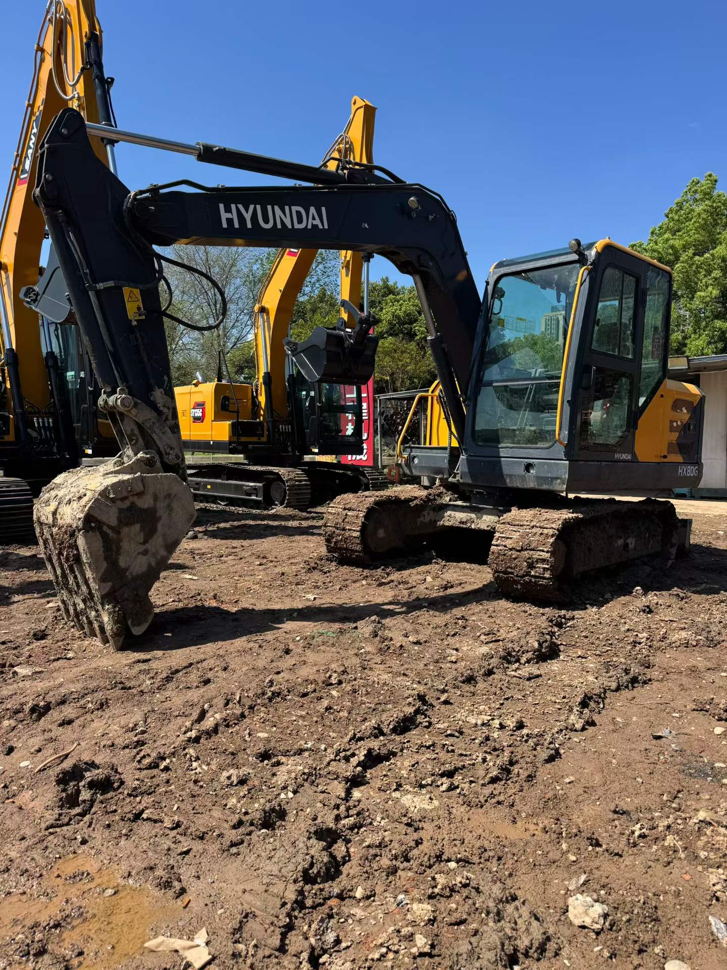 Buy Hyundai R80G Used Excavator / 4