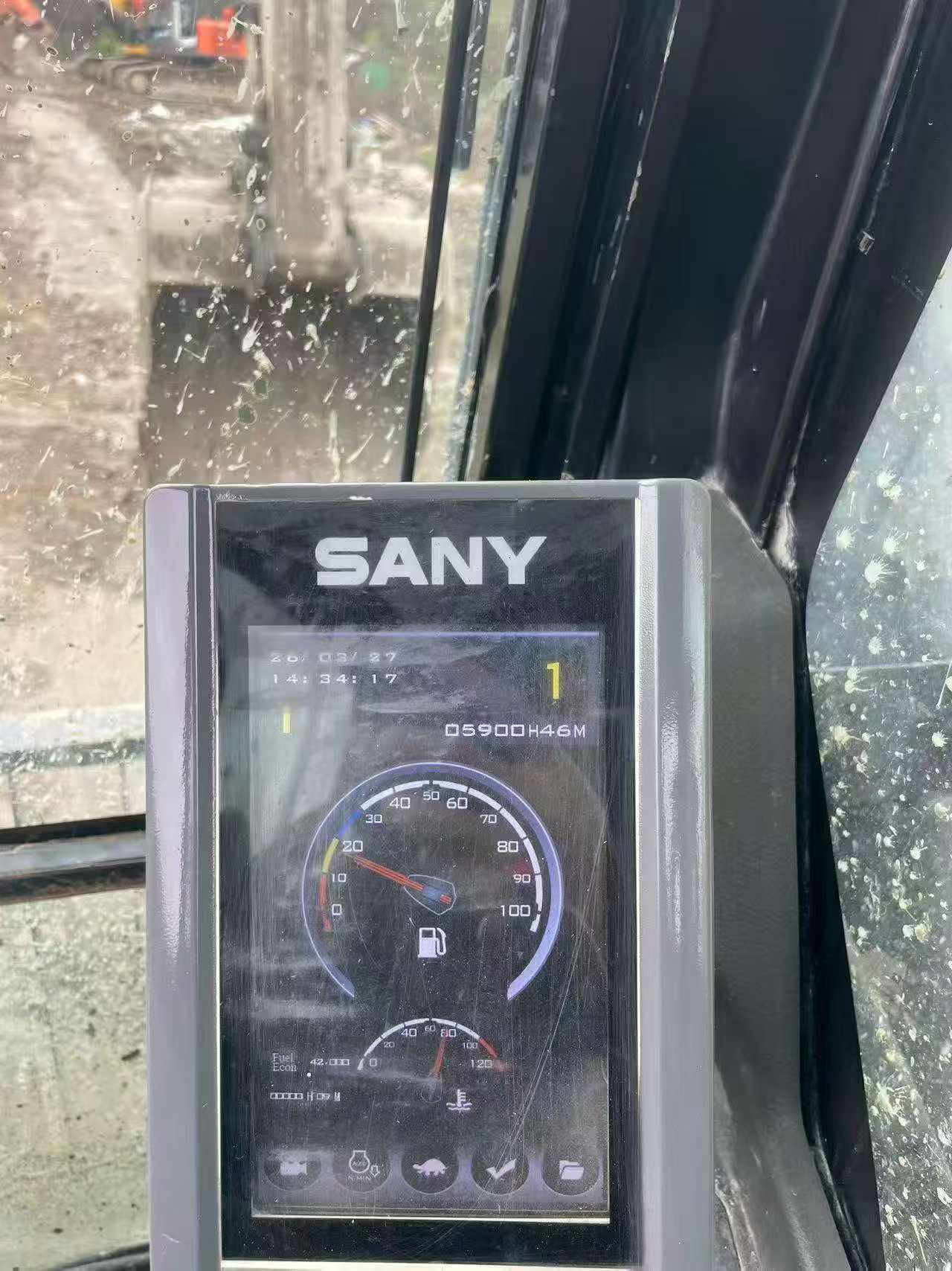 Buy Sany SY365C Used Excavator / 4