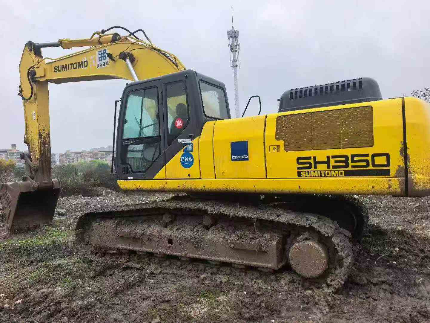 Buy Sumitomo SH350-5 Used Excavator / 8