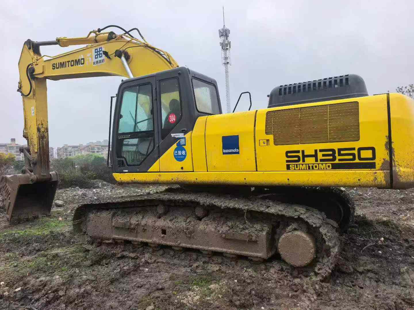 Buy Sumitomo SH350-5 Used Excavator / 8