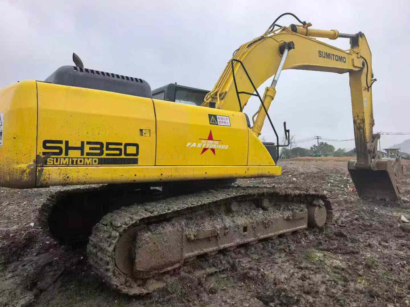Buy Sumitomo SH350-5 Used Excavator / 4