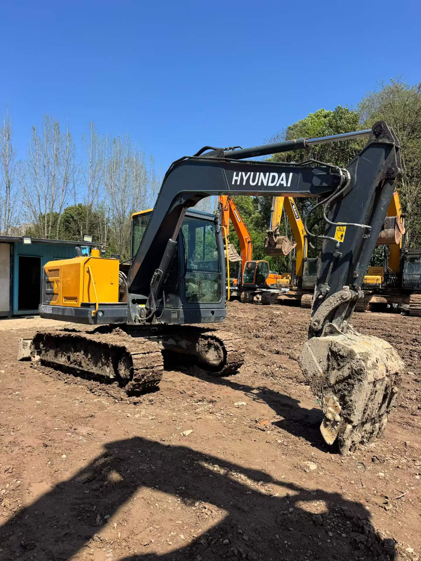 Buy Hyundai R80G Used Excavator / 3