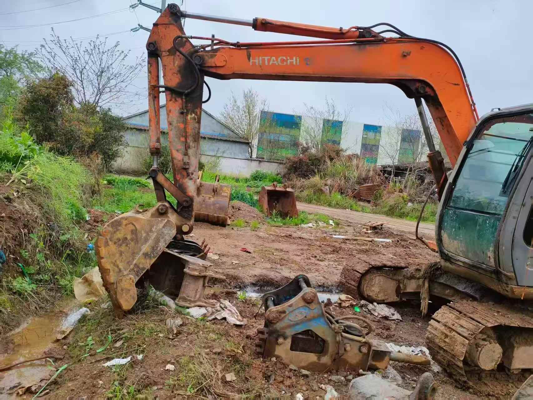 Buy Hitachi EX70 Used Excavator / 3