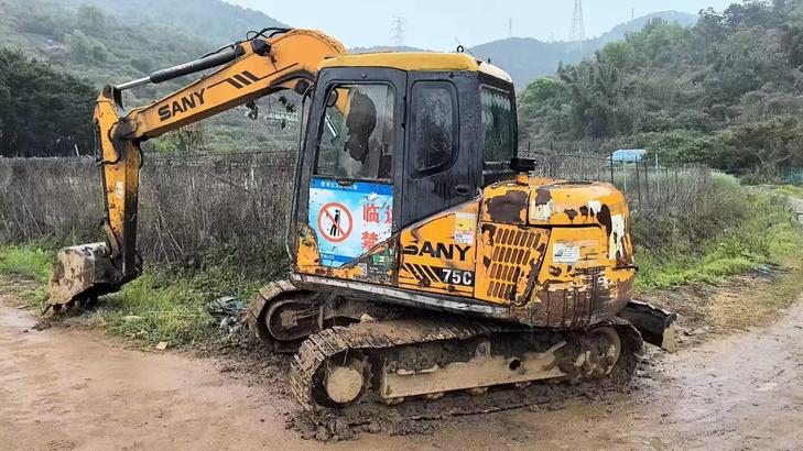 Buy Sany SY75C-8 Used Excavator / 1