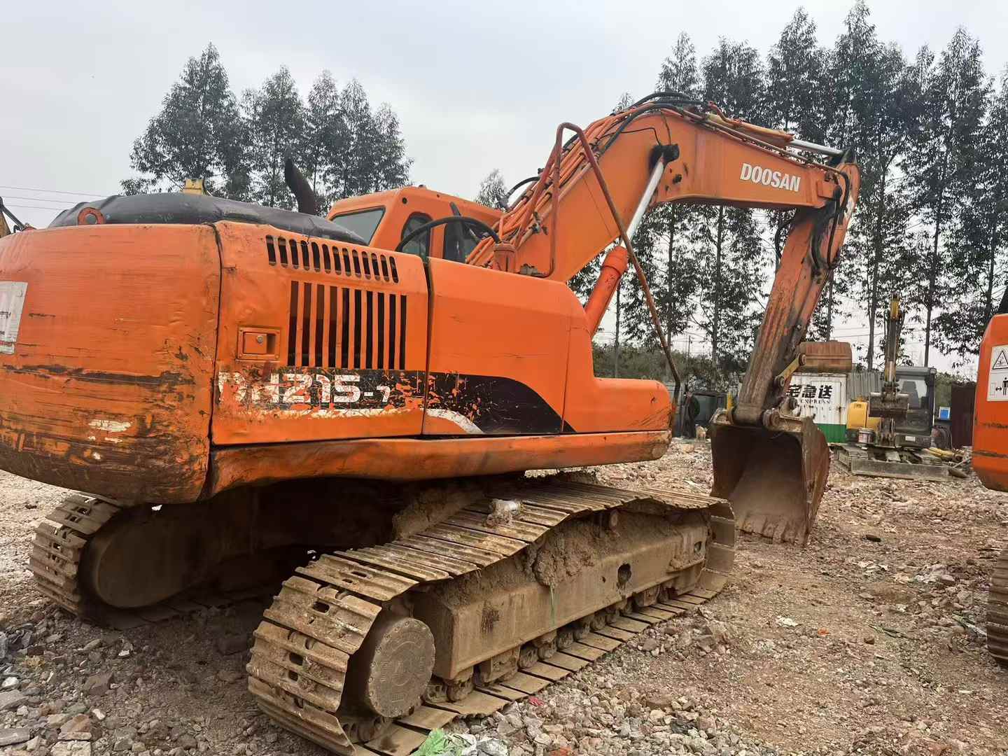 Buy Doosan DH215-7 Used Excavator / 3