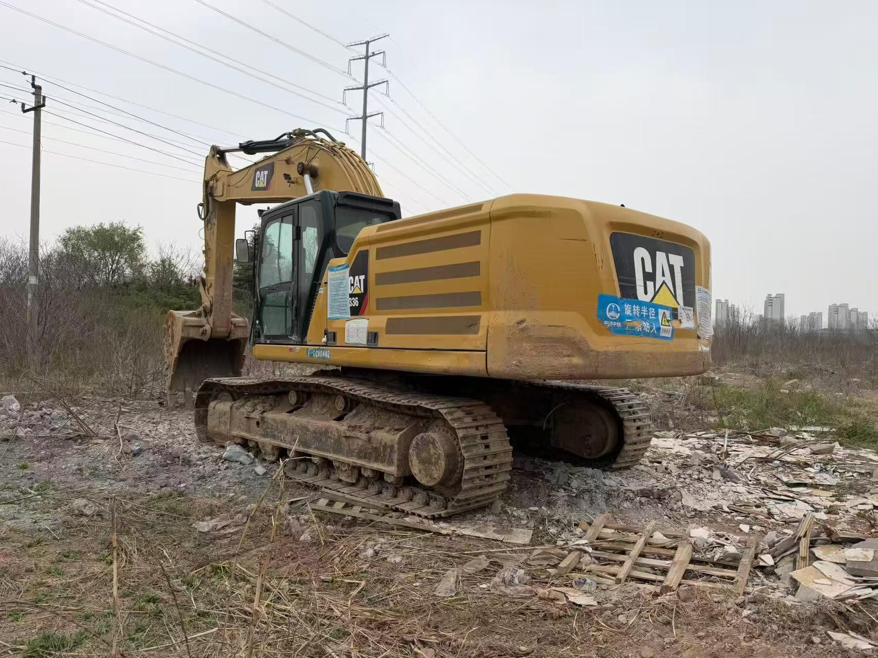 Buy Caterpillar 336E Used Excavator / 4