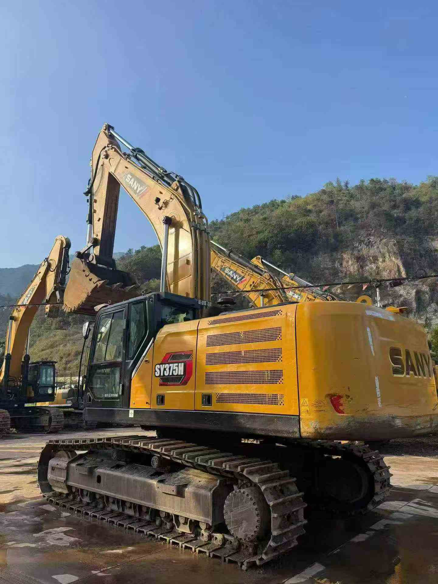 Buy Sany SY375H Used Excavator / 2