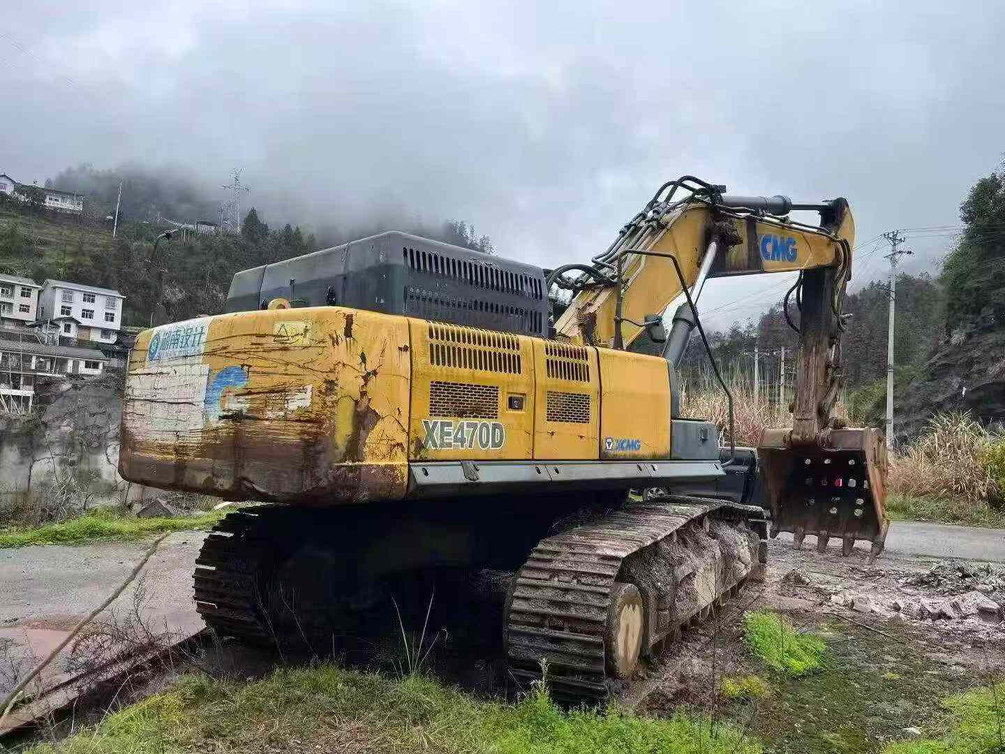 Buy XCMG XE470 Used Excavator / 4