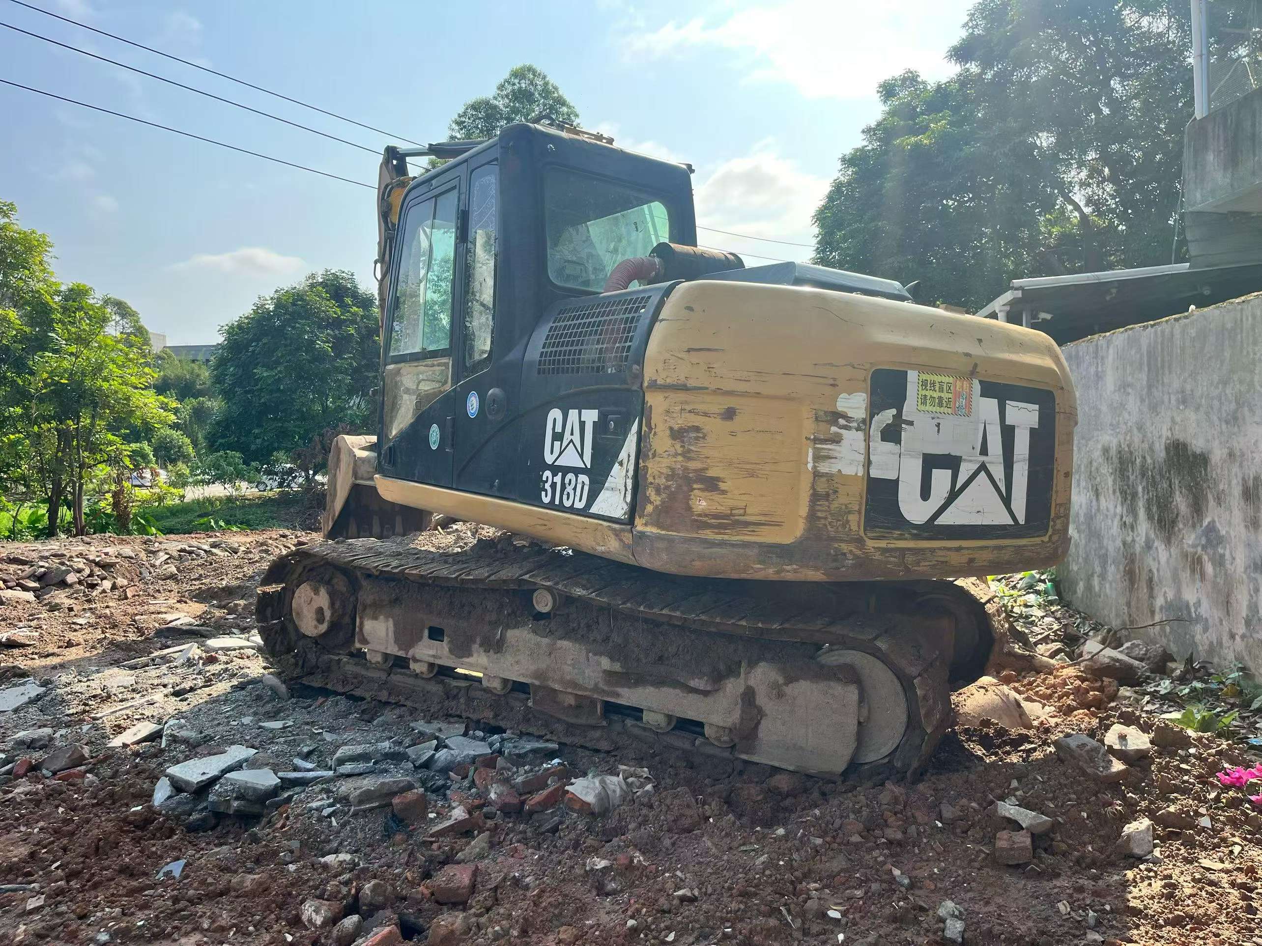 Buy Caterpillar 313D Used Excavator / 2