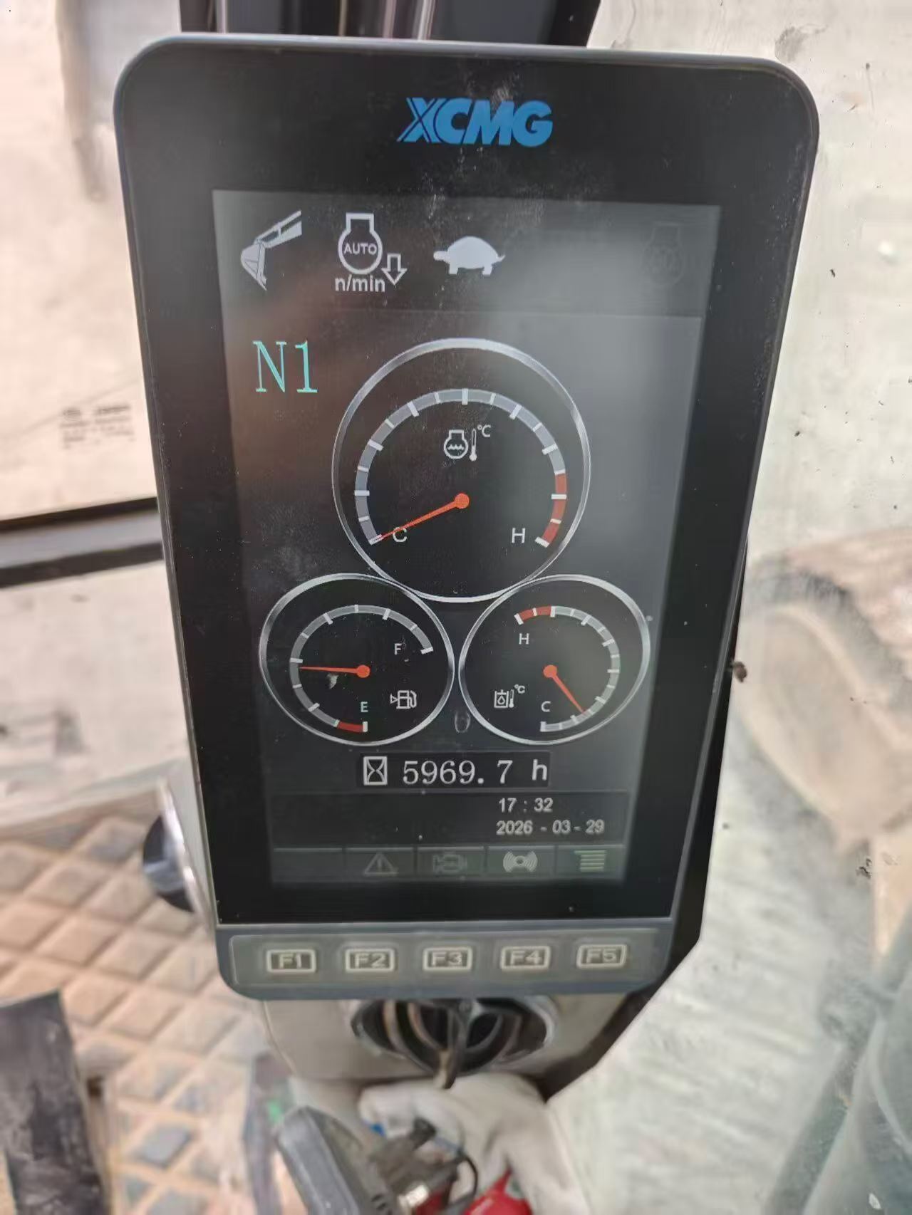 Buy XCMG XE205DA Used Excavator / 7