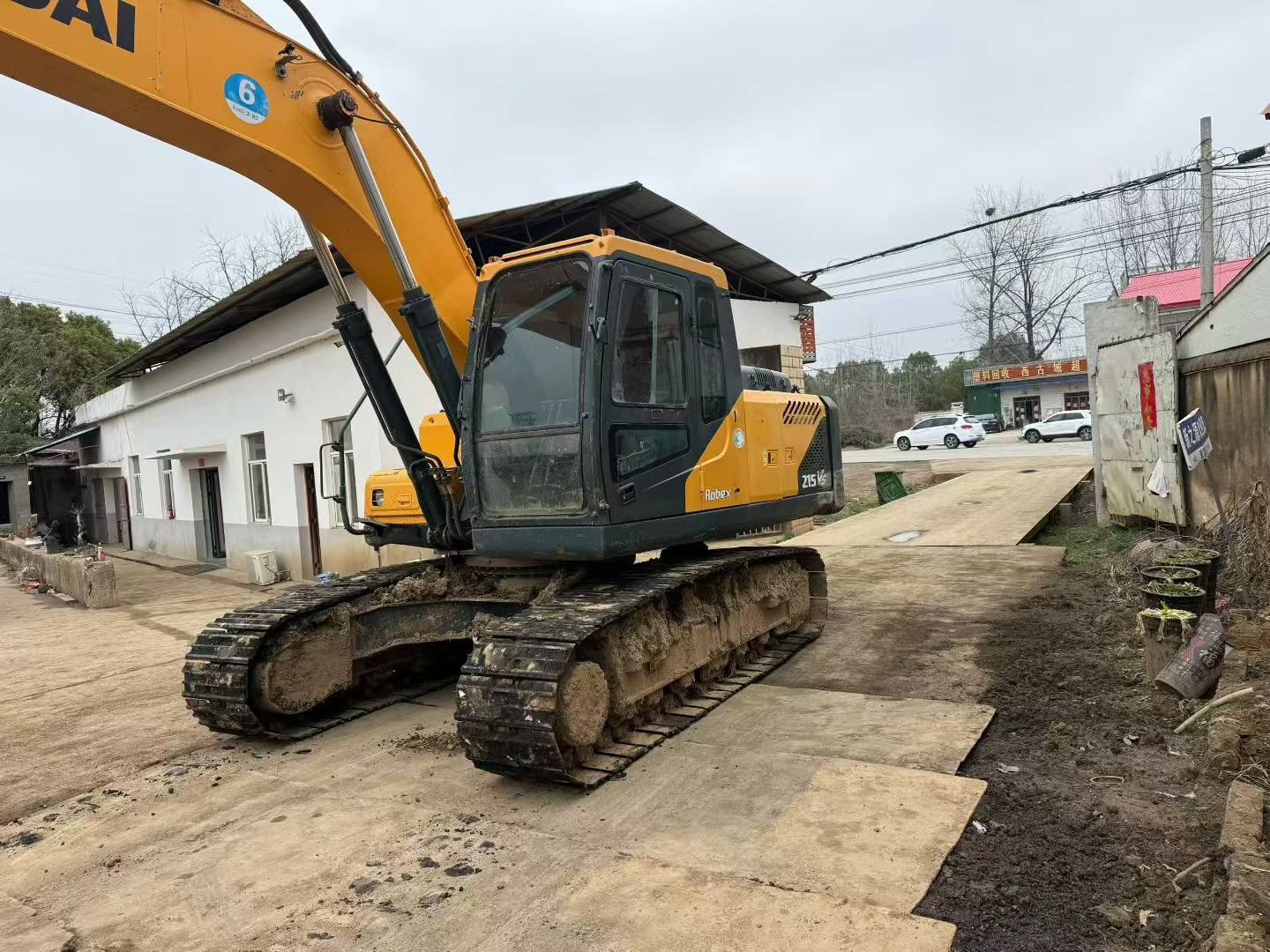 Buy Hyundai R215-7 Used Excavator / 7