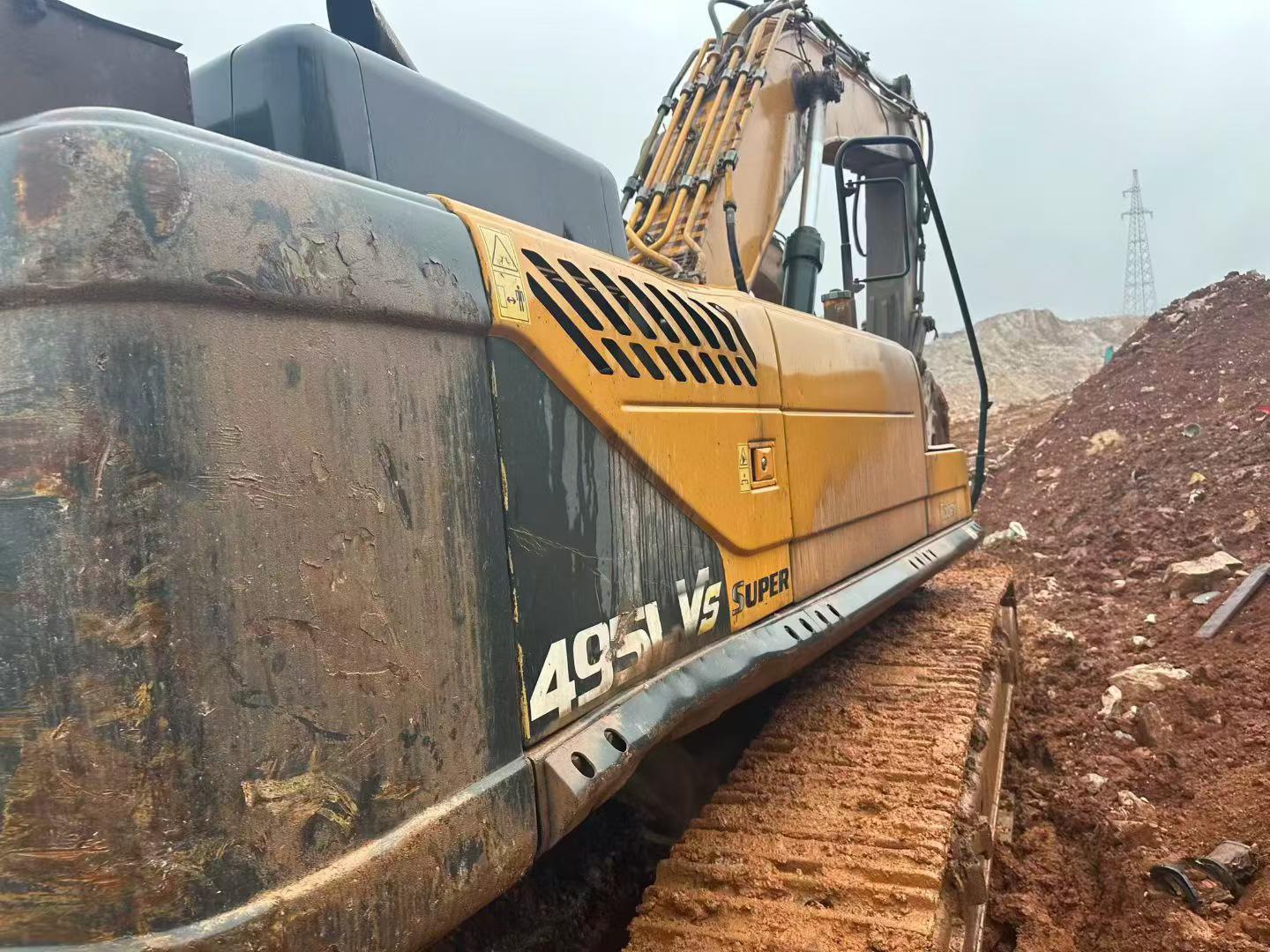 Buy Hyundai R485LVS Used Excavator / 5
