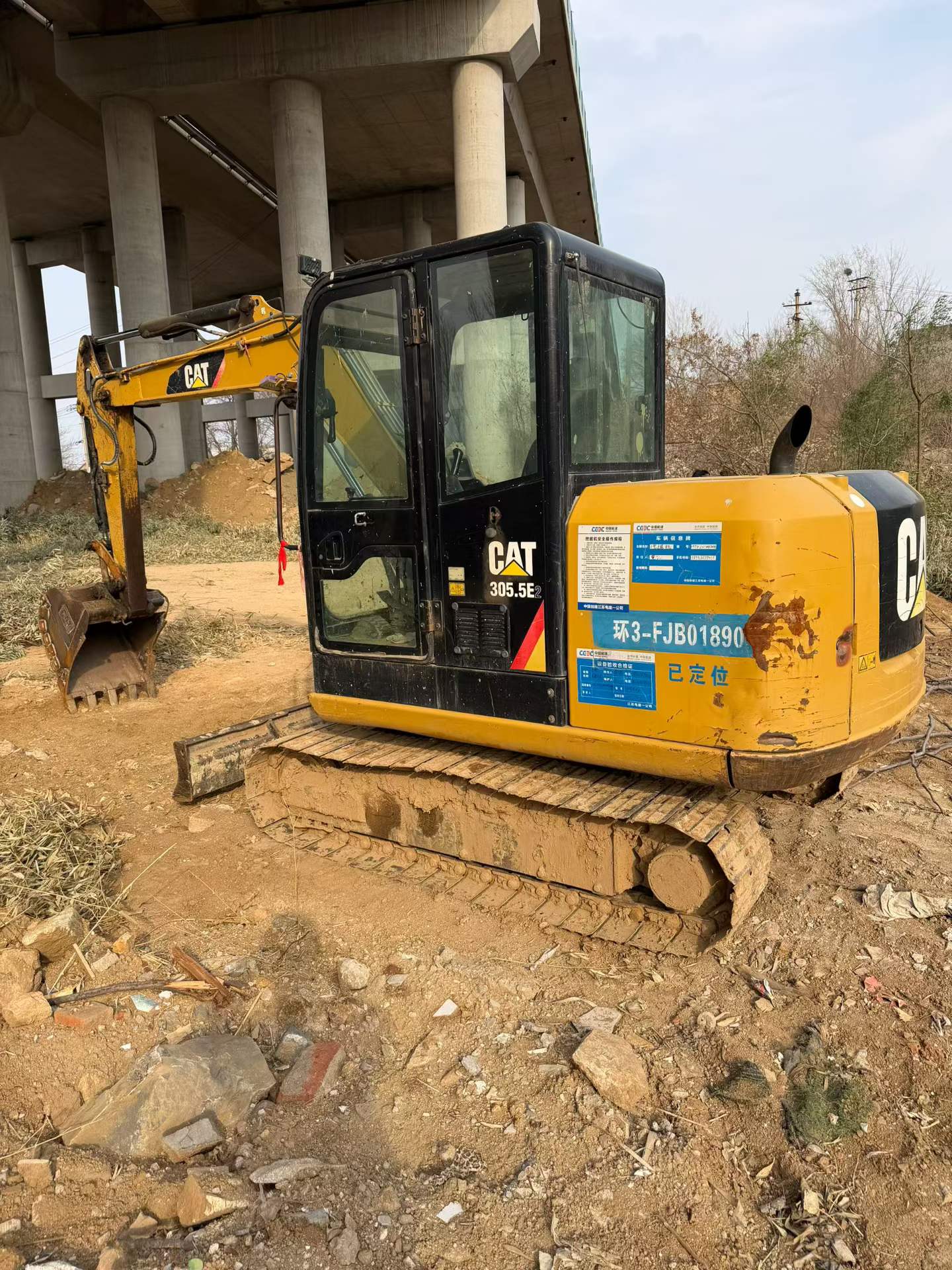 Buy Caterpillar 305.5 Used Excavator / 6