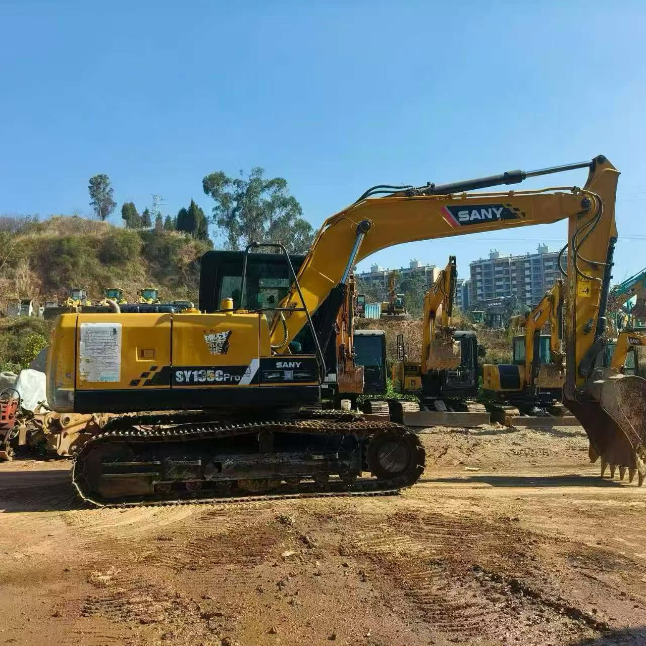 Buy Sany SY135 Used Excavator / 4