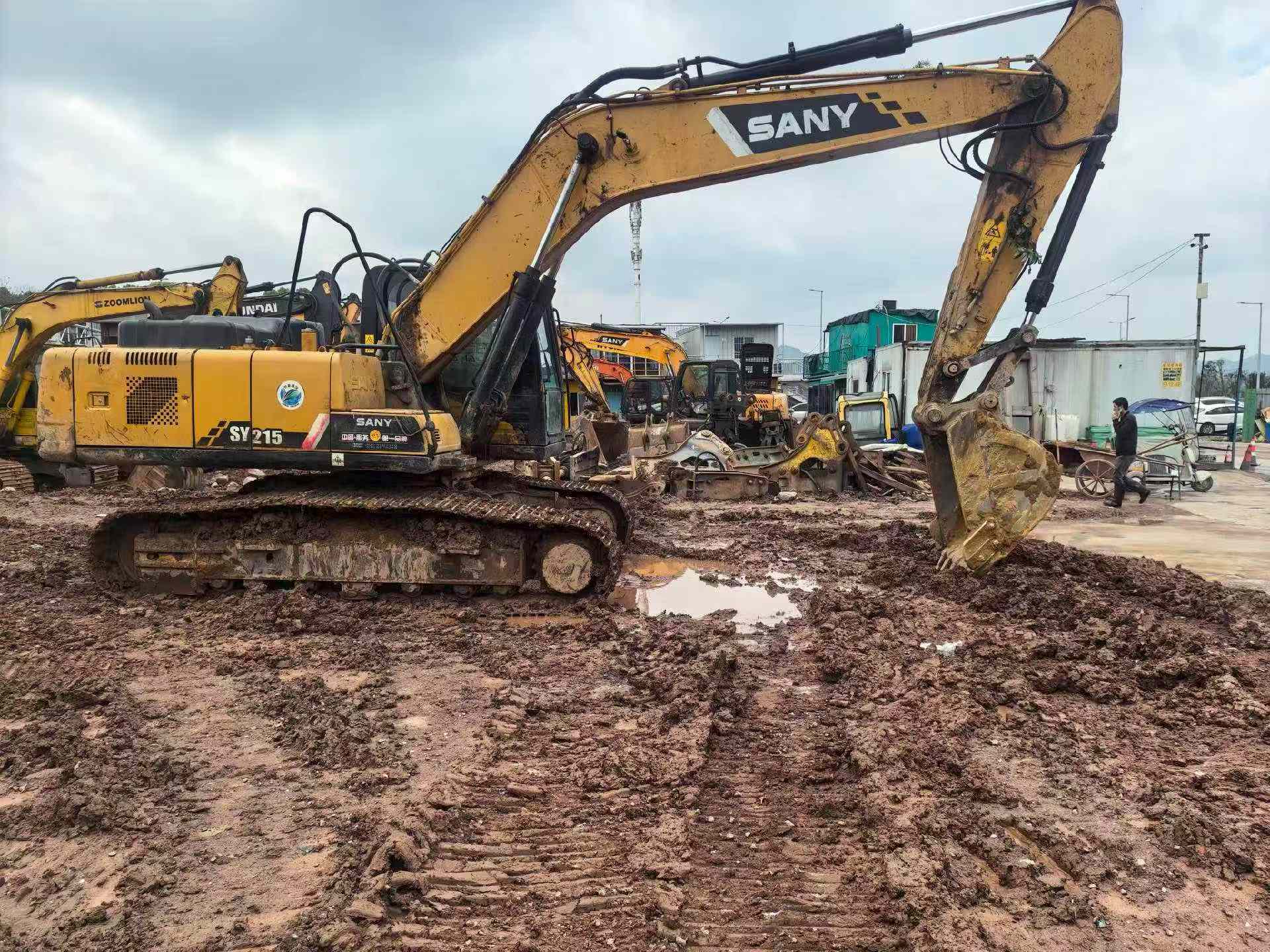 Buy Sany SY195C Used Excavator / 6