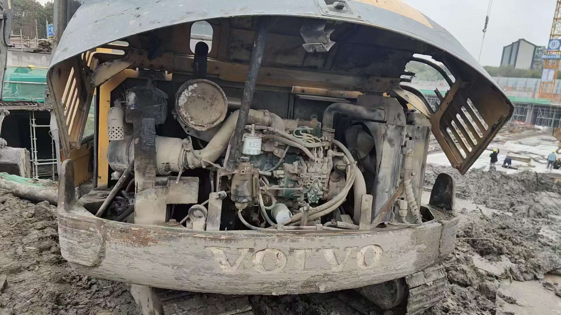 Buy Volvo EC55 Used Excavator / 7