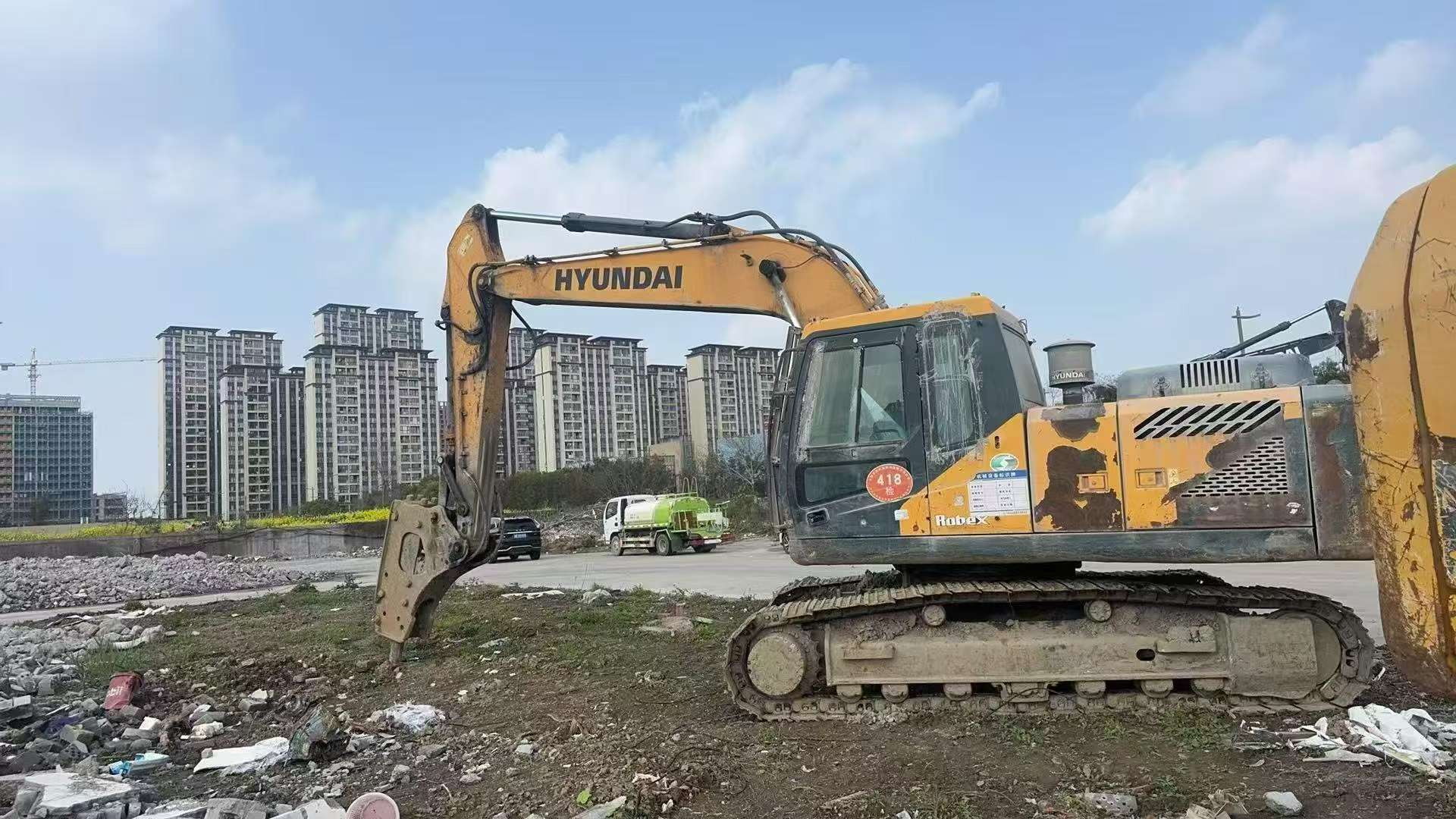 Buy Hyundai R215-7 Used Excavator / 4