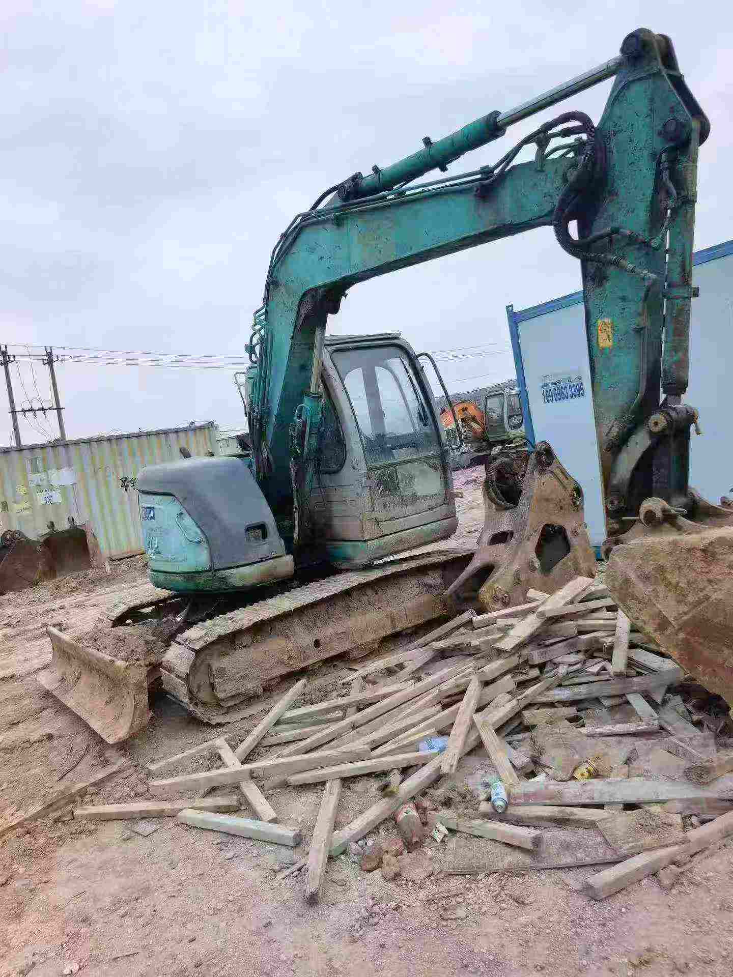 Buy Kobelco SK70SR Used Excavator / 7