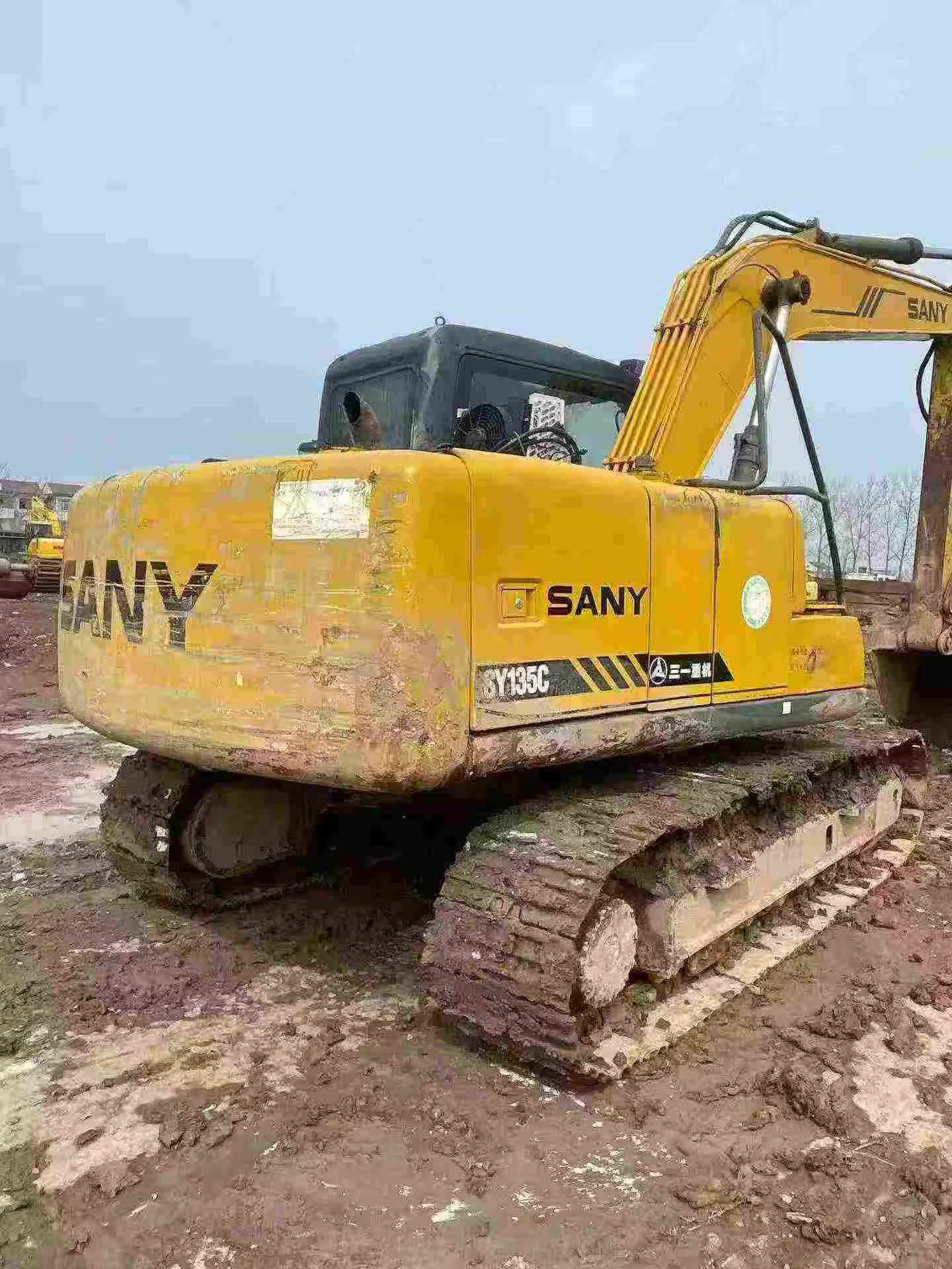 Buy Sany SY135 Used Excavator / 5