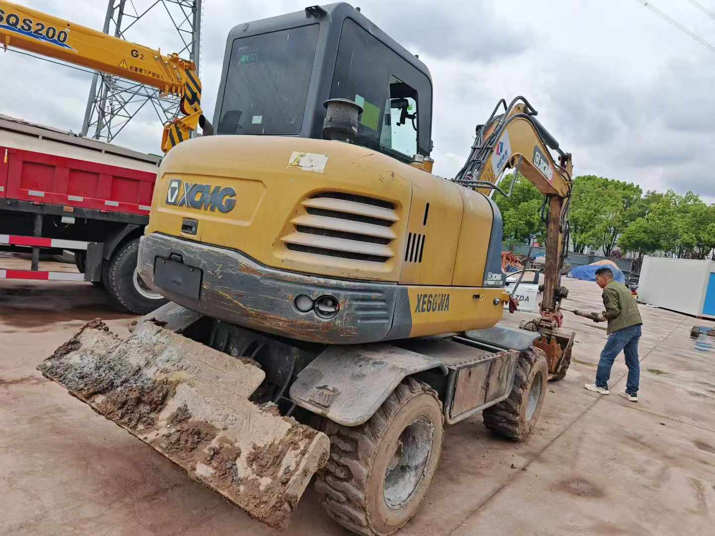 Buy XCMG XE60 Used Excavator / 9