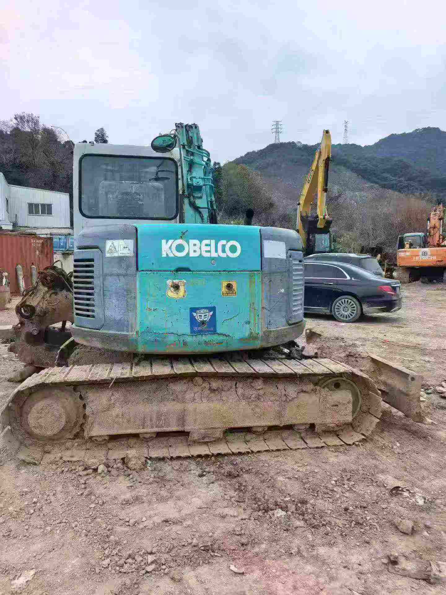 Buy Kobelco SK70SR Used Excavator / 8