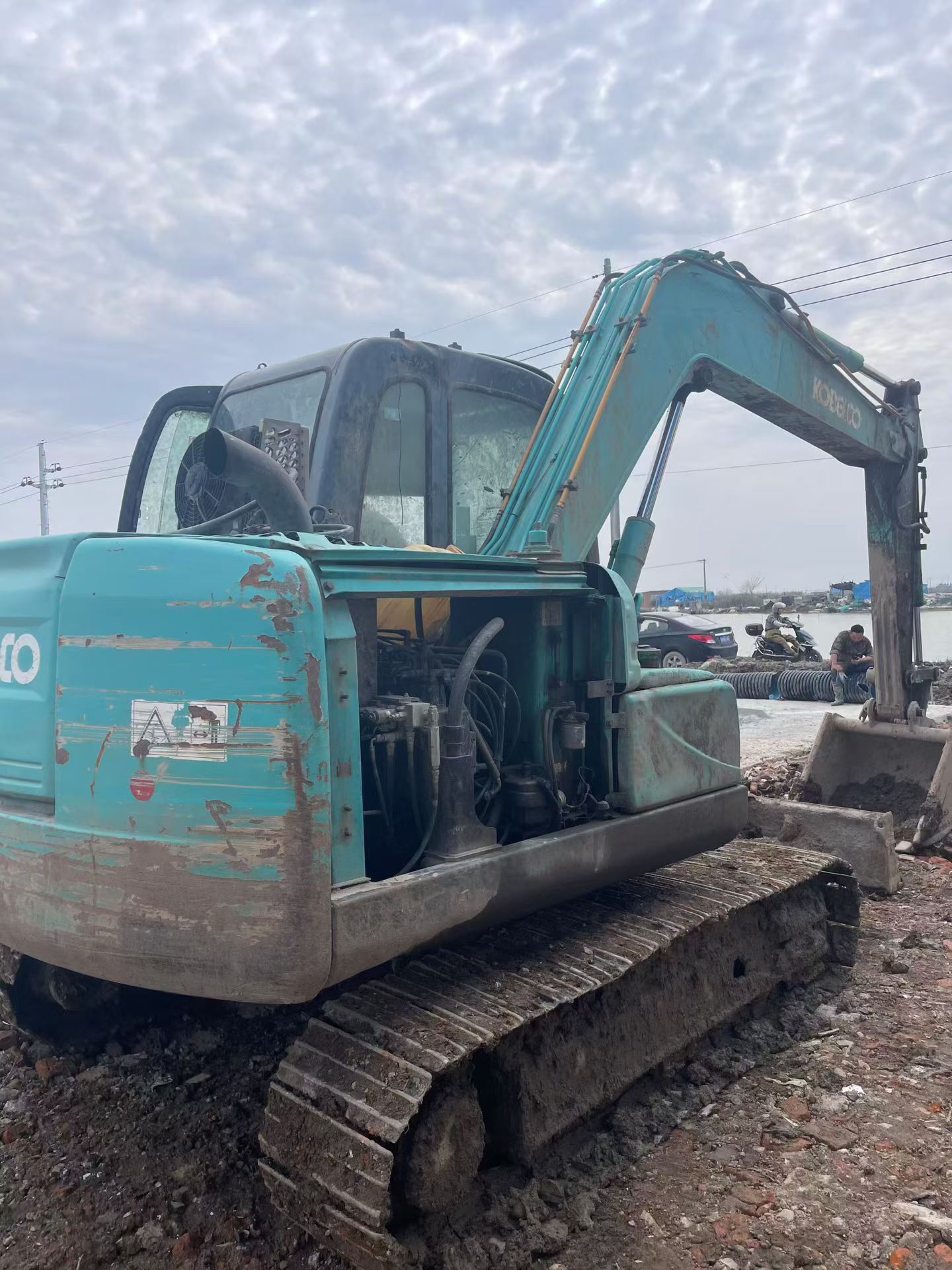 Buy Kobelco SK75 Used Excavator / 3