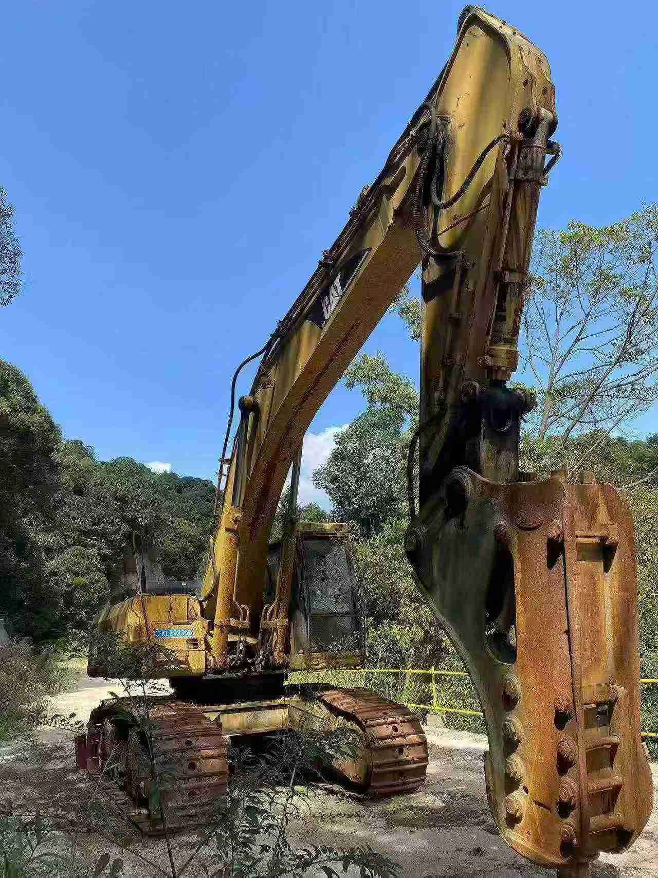 Buy Caterpillar 345B Used Excavator / 3